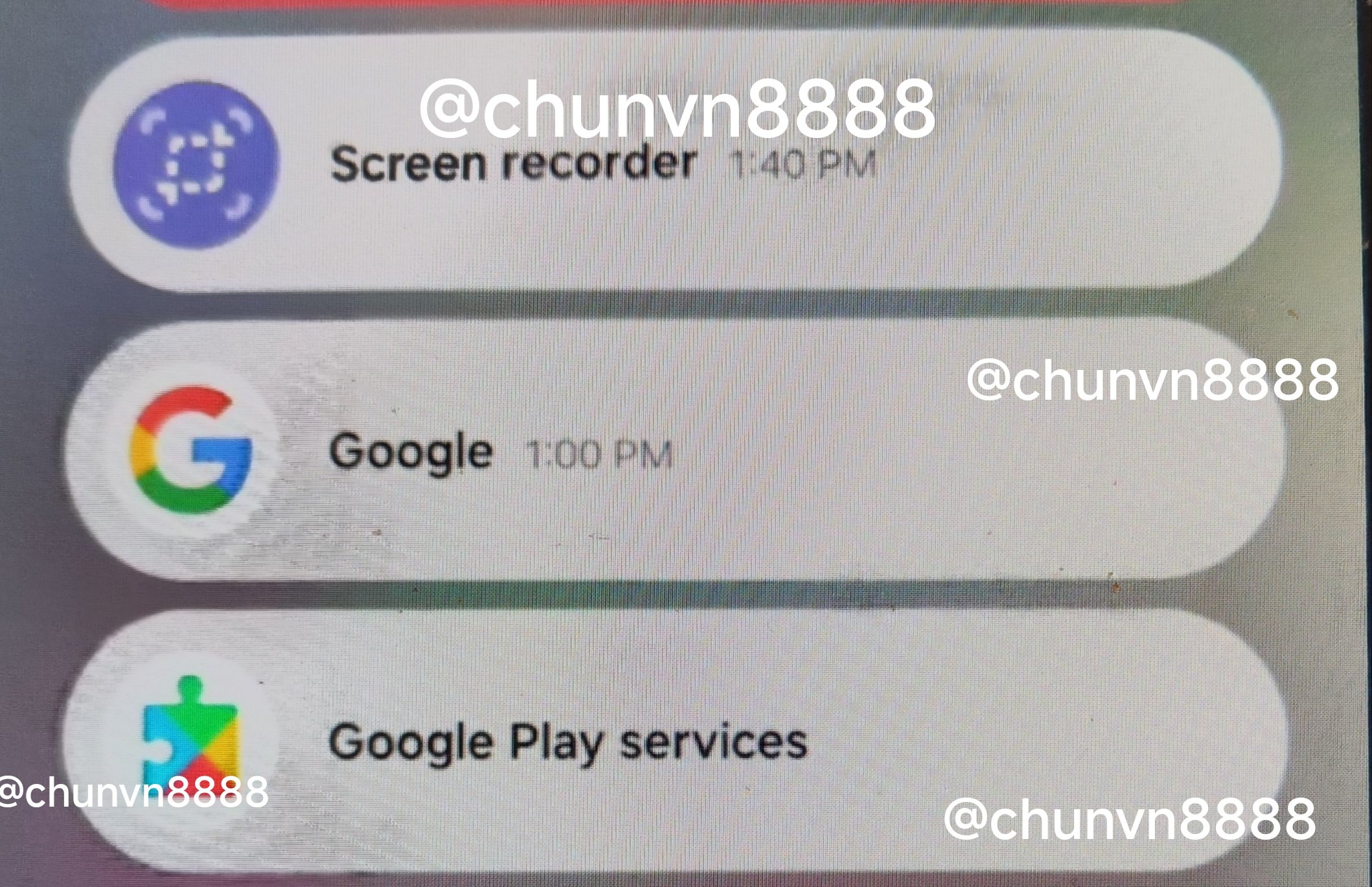 Samsung notifications chunvn8888