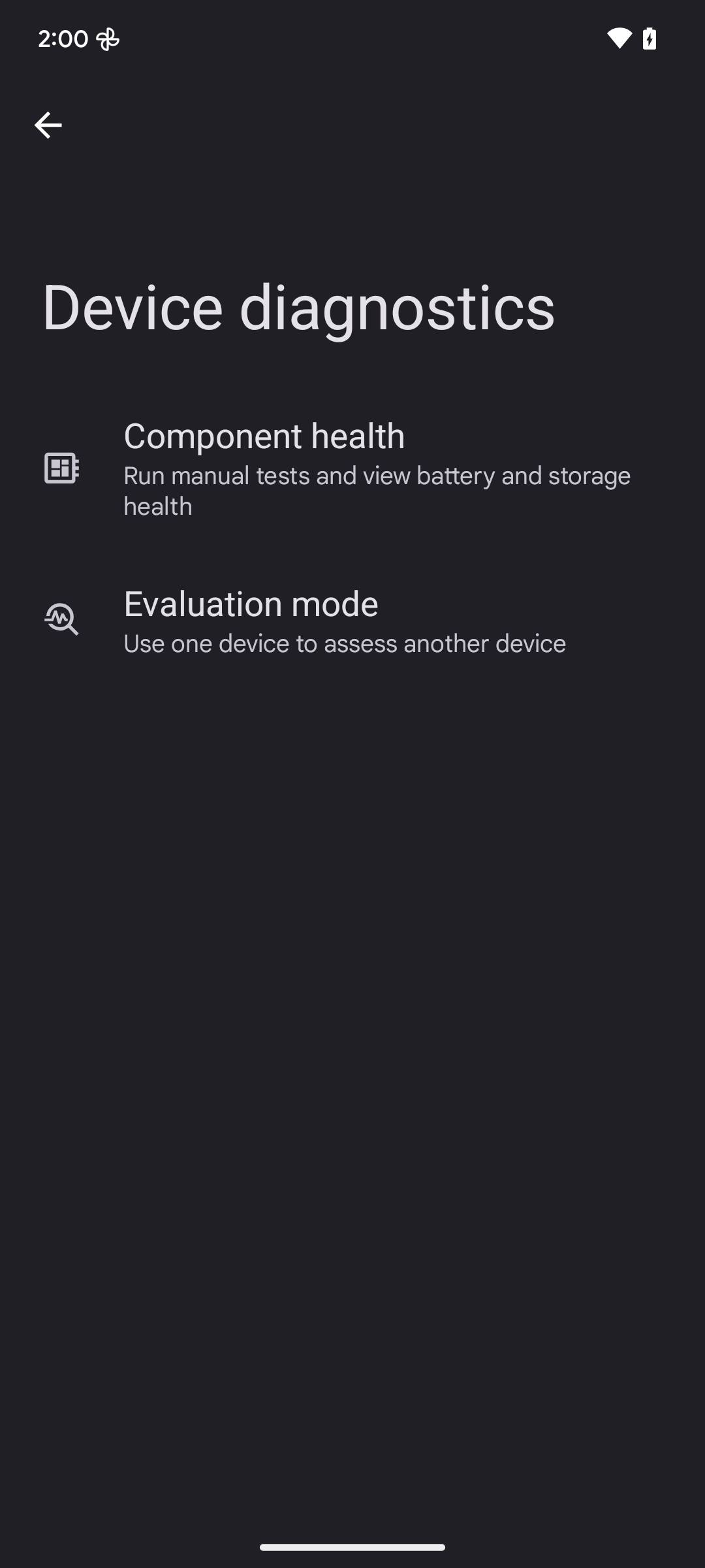 Android 15’s Device diagnostics tool is live in the latest beta