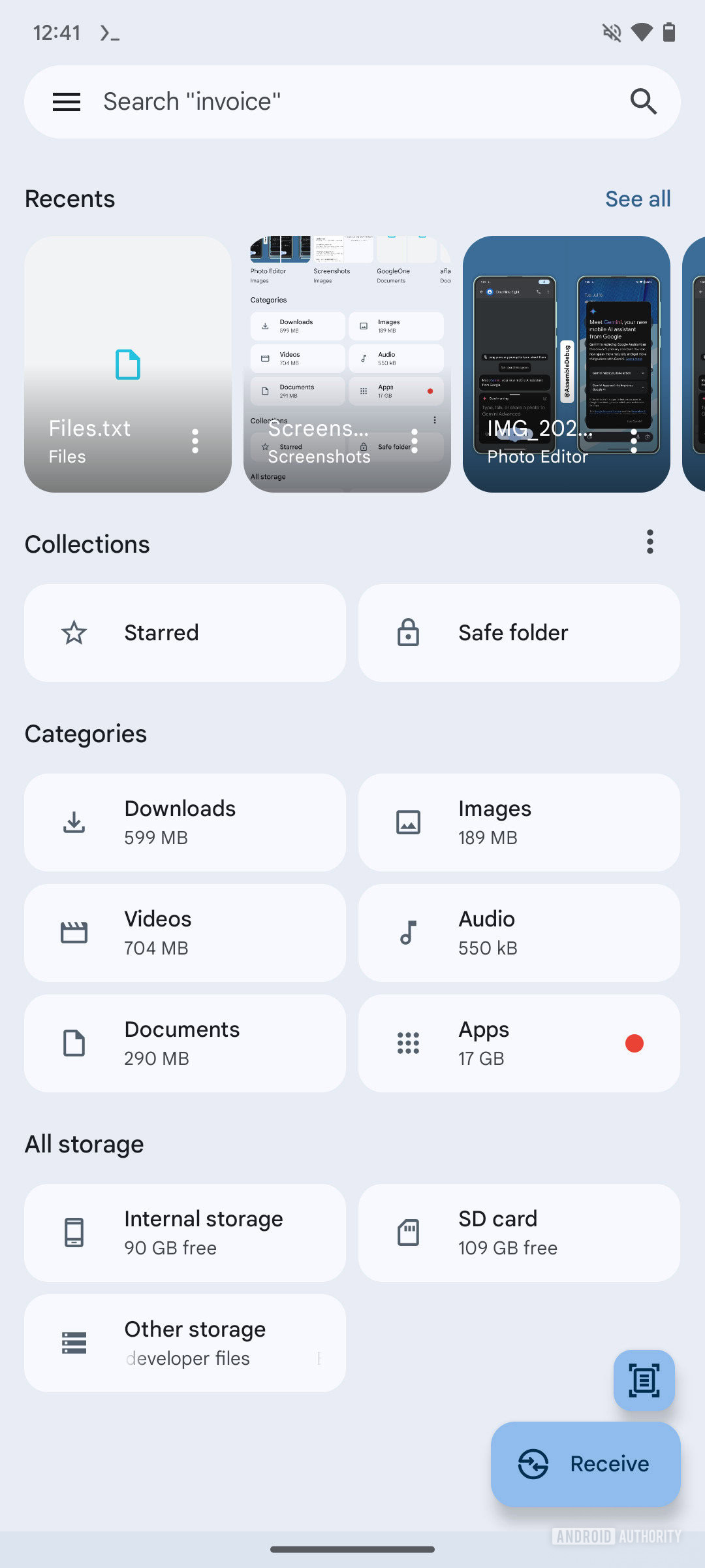 Новые функции в Files by Google: Сжатие файлов и коллекций булавок (APK Teardown).