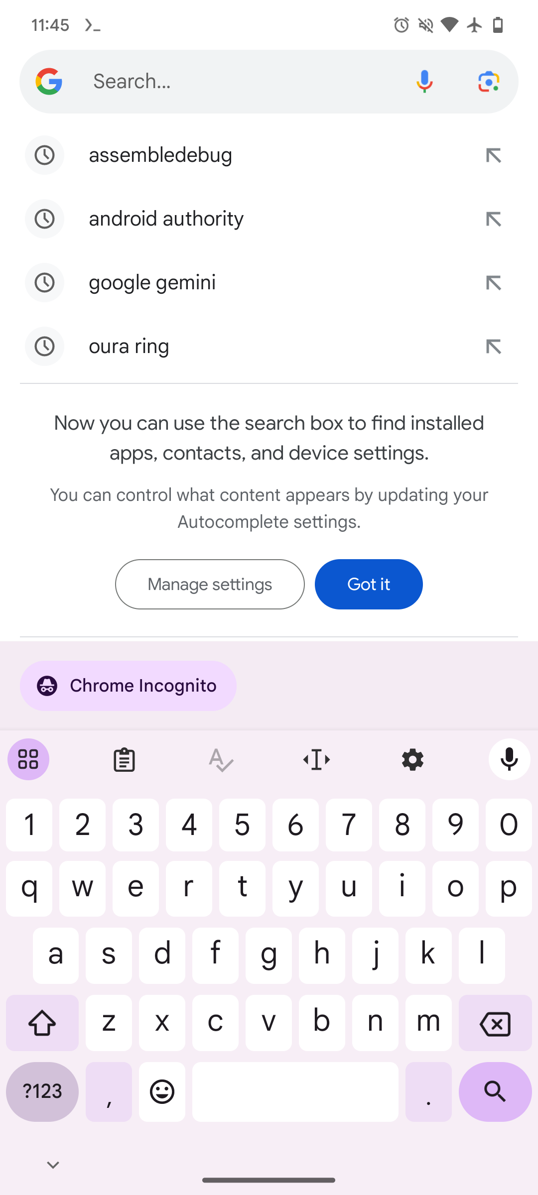 Google app can now show contacts, apps, and device settings in search (APK Teardown)