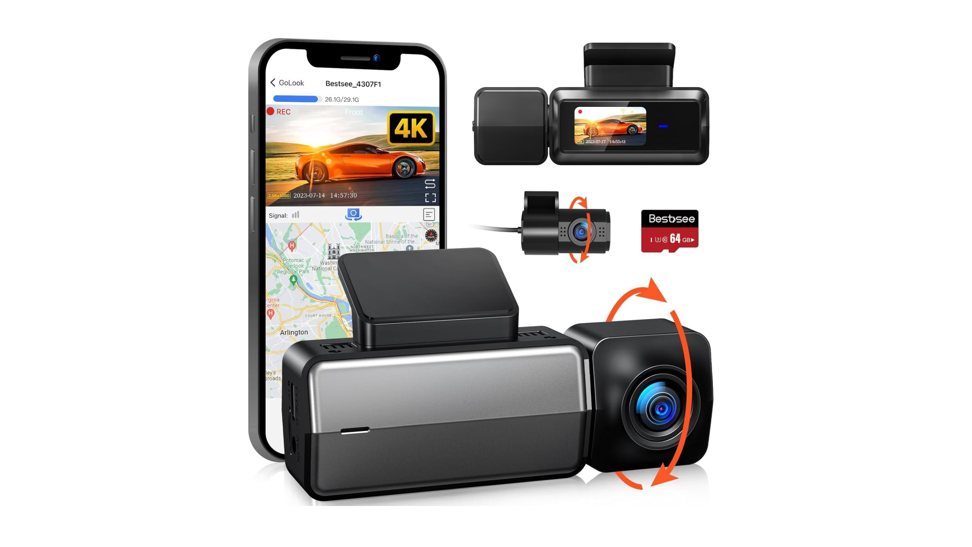 bestsee 4k 25k dash cam