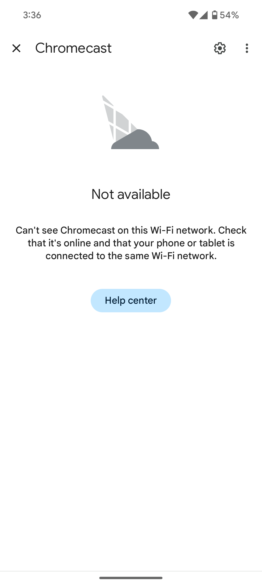 chromecast not available google home preview program