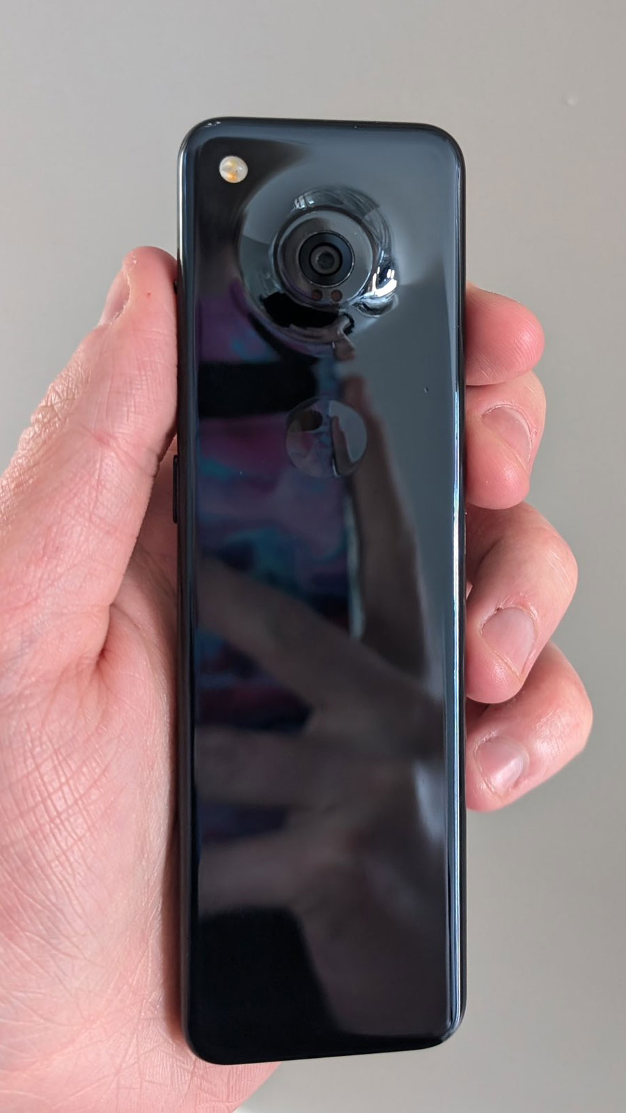 The unreleased Essential Gem phone, rear