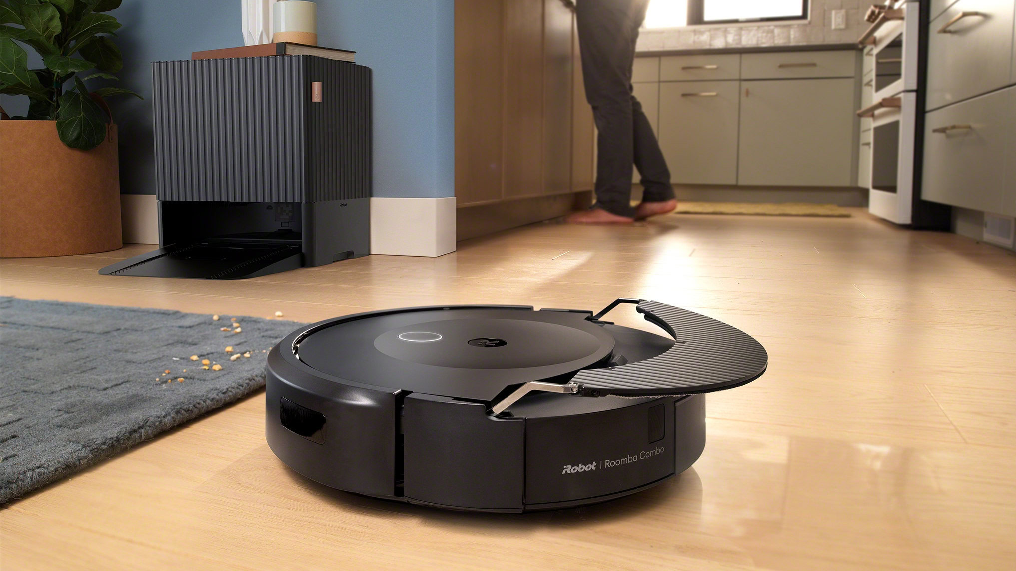 The latest Roomba has a dock that can do virtually anything