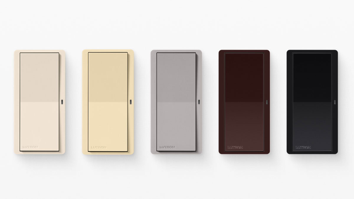 Lutron's new color options for the Pico Paddle