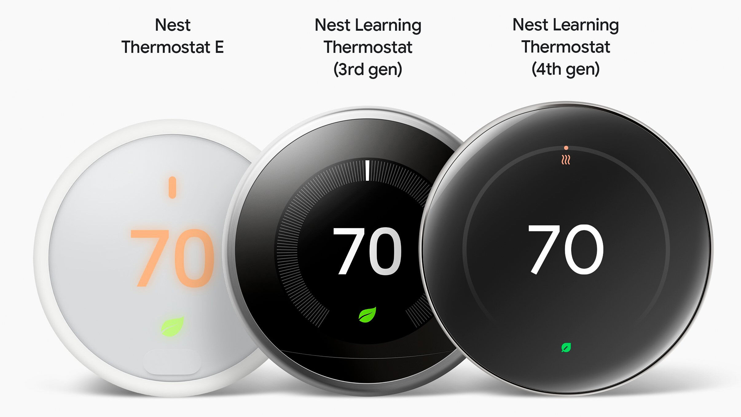 Leaked image of the Nest Learning Thermostat, 4th gen