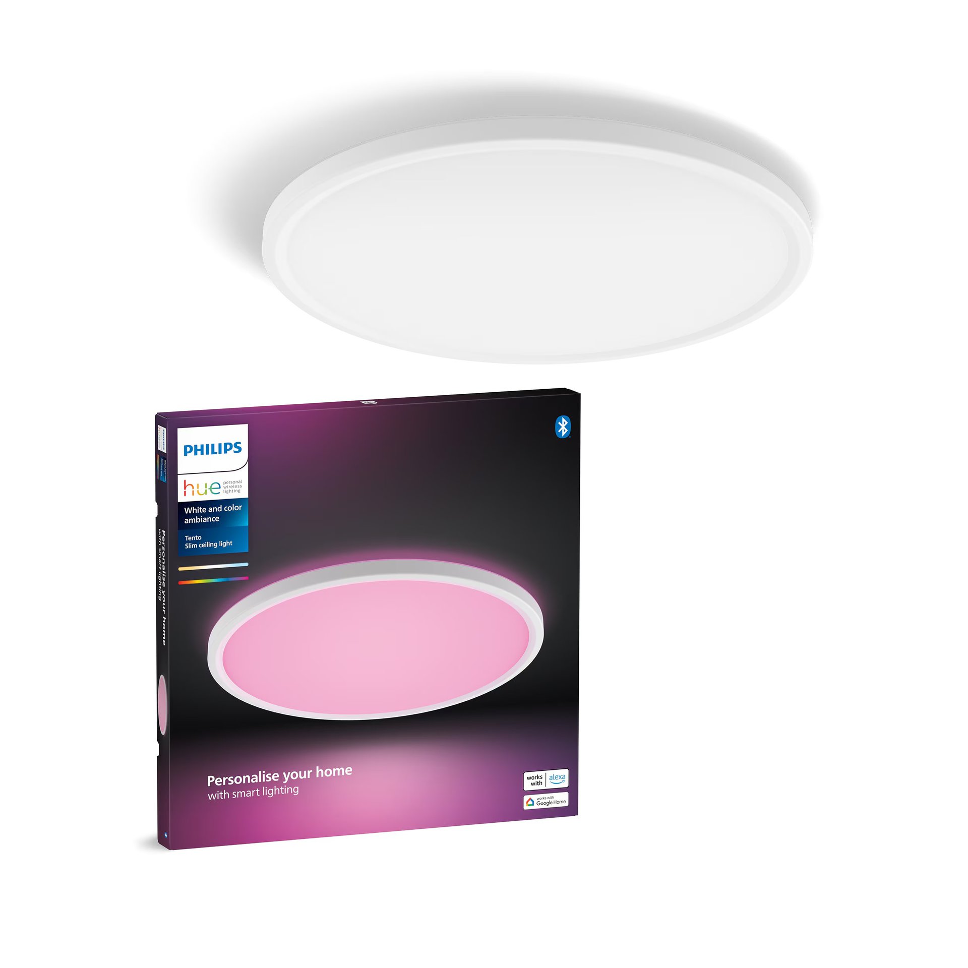 philips hue tento square color