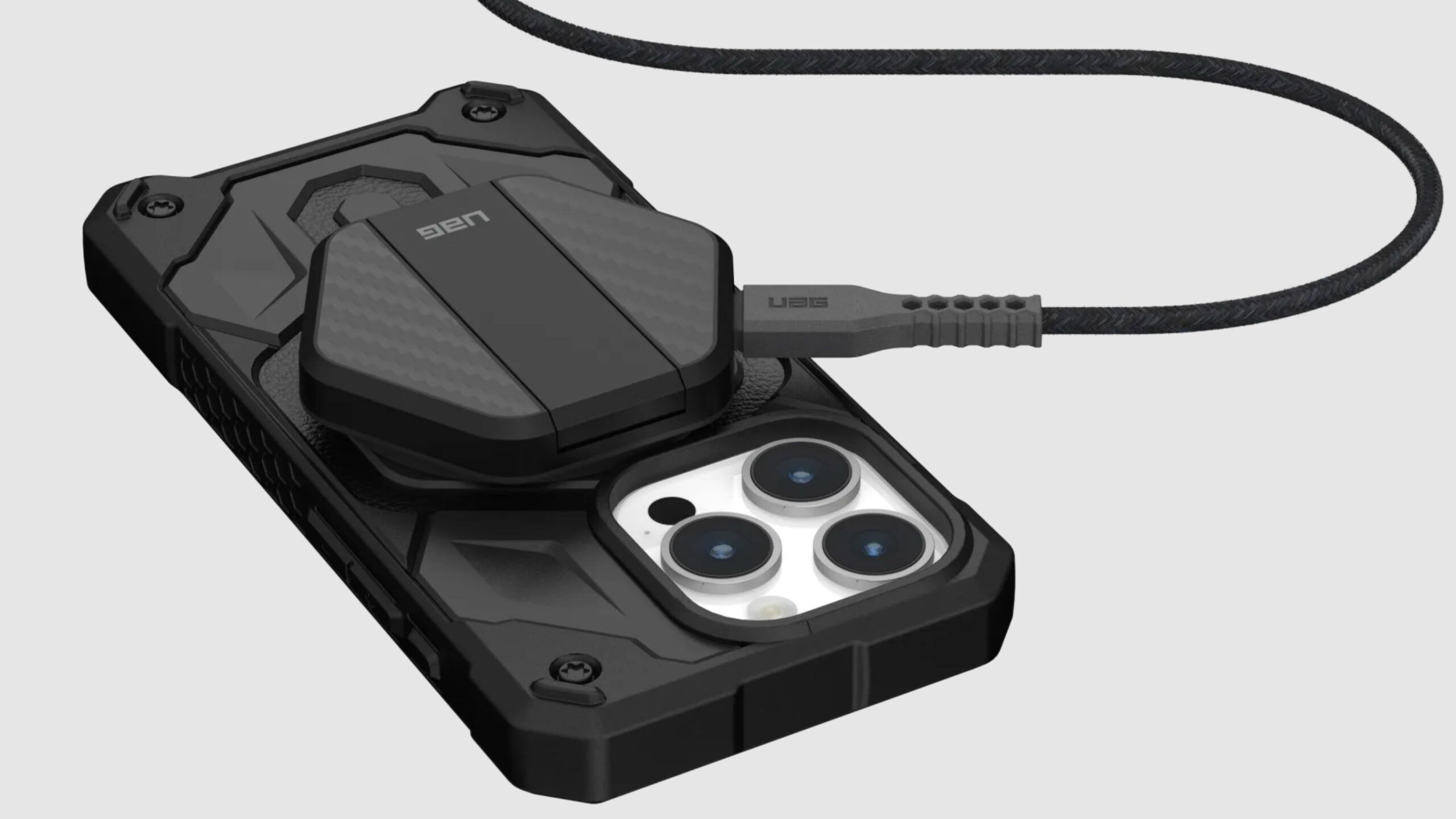 UAG's wireless charging pad with built-in stand