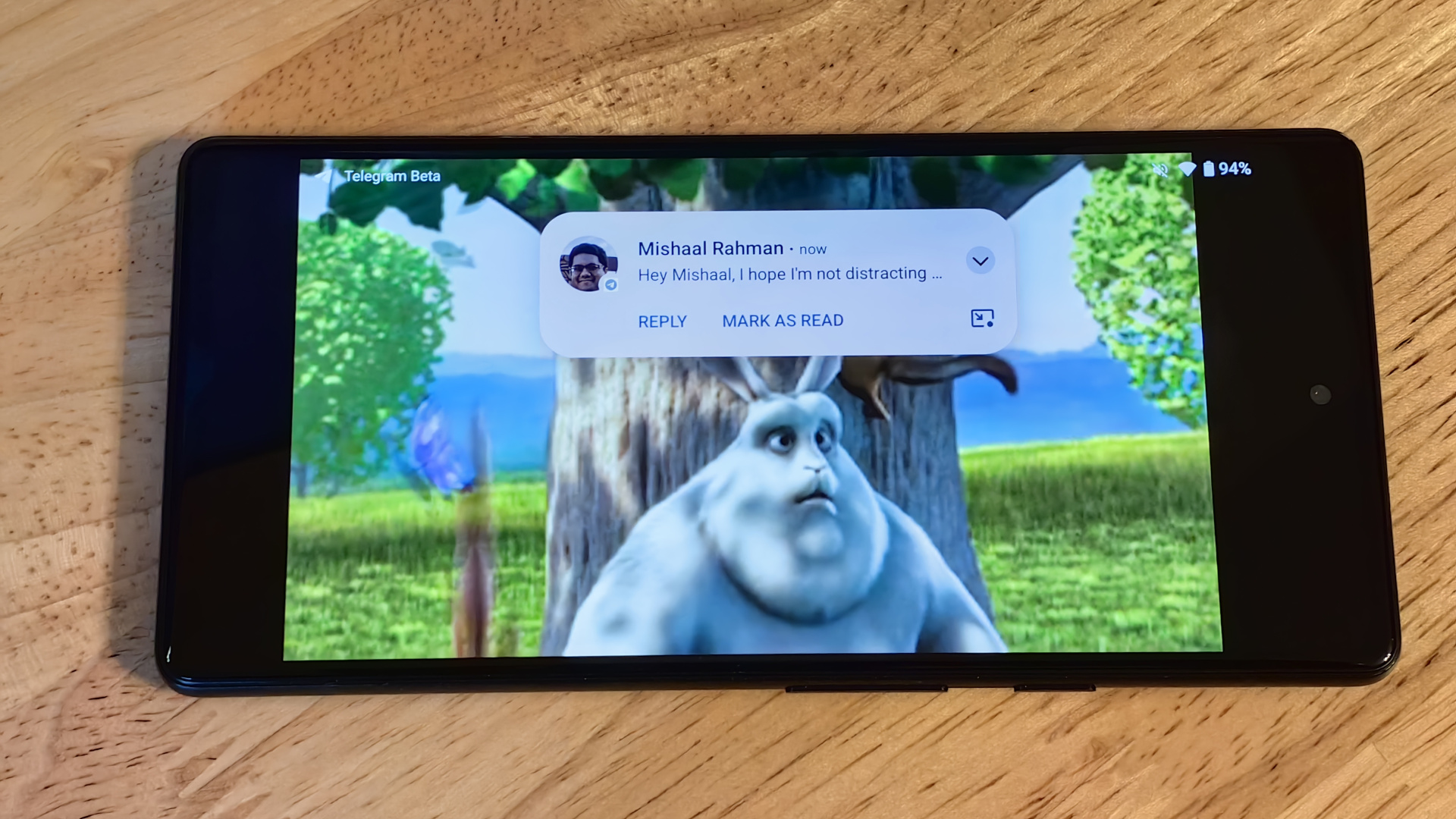 Android 15 may just decrease heads-up notifications when you find yourself gazing movies