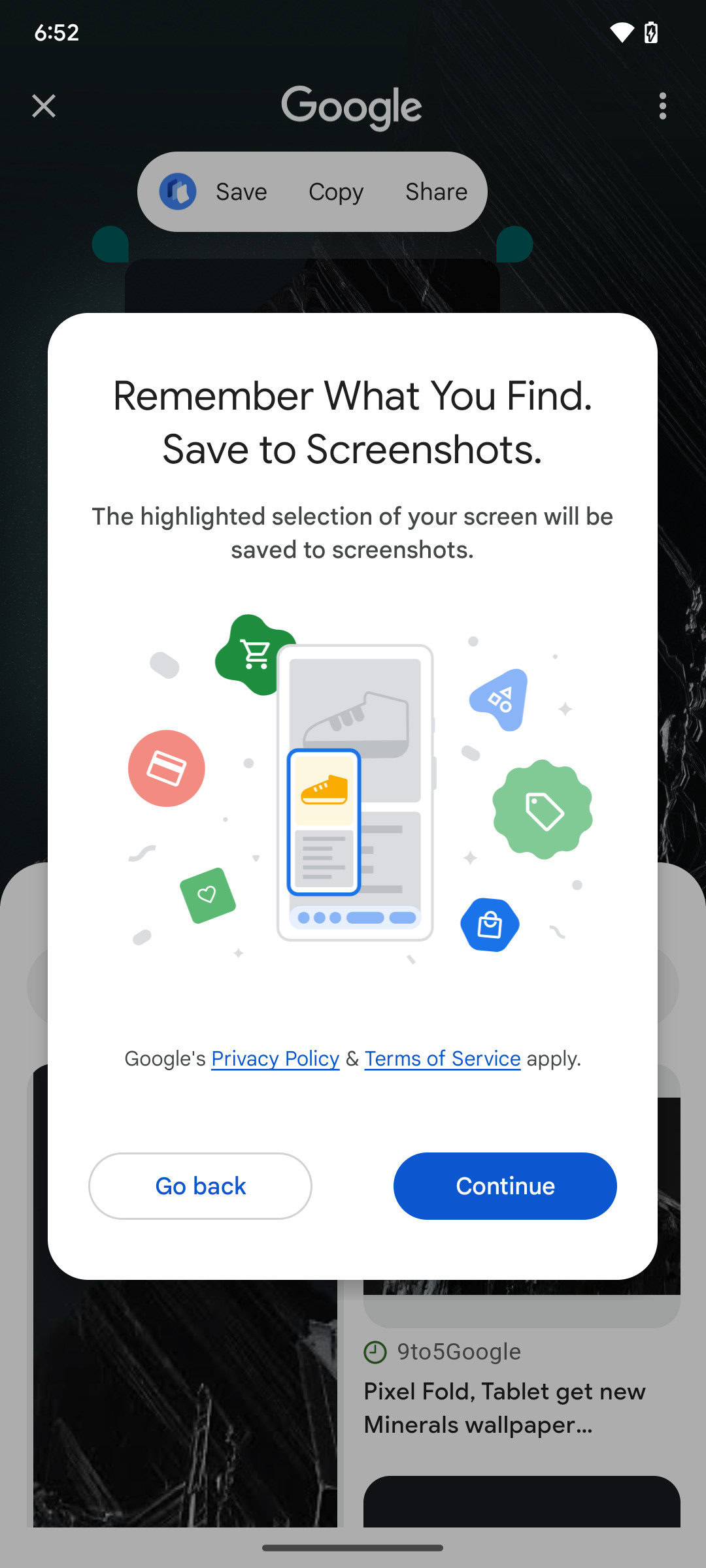 Google could enhance Circle to Search with Pixel Screenshots integration (APK teardown)