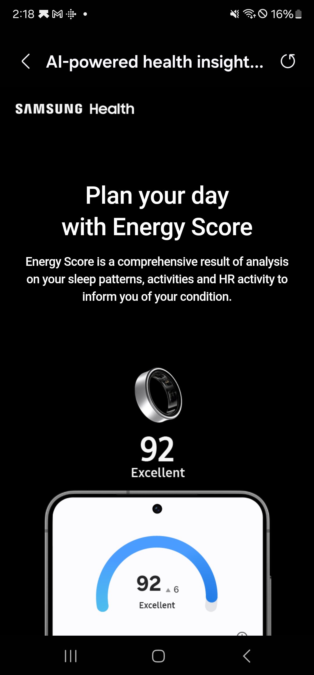 Galaxy Ring Energy Score