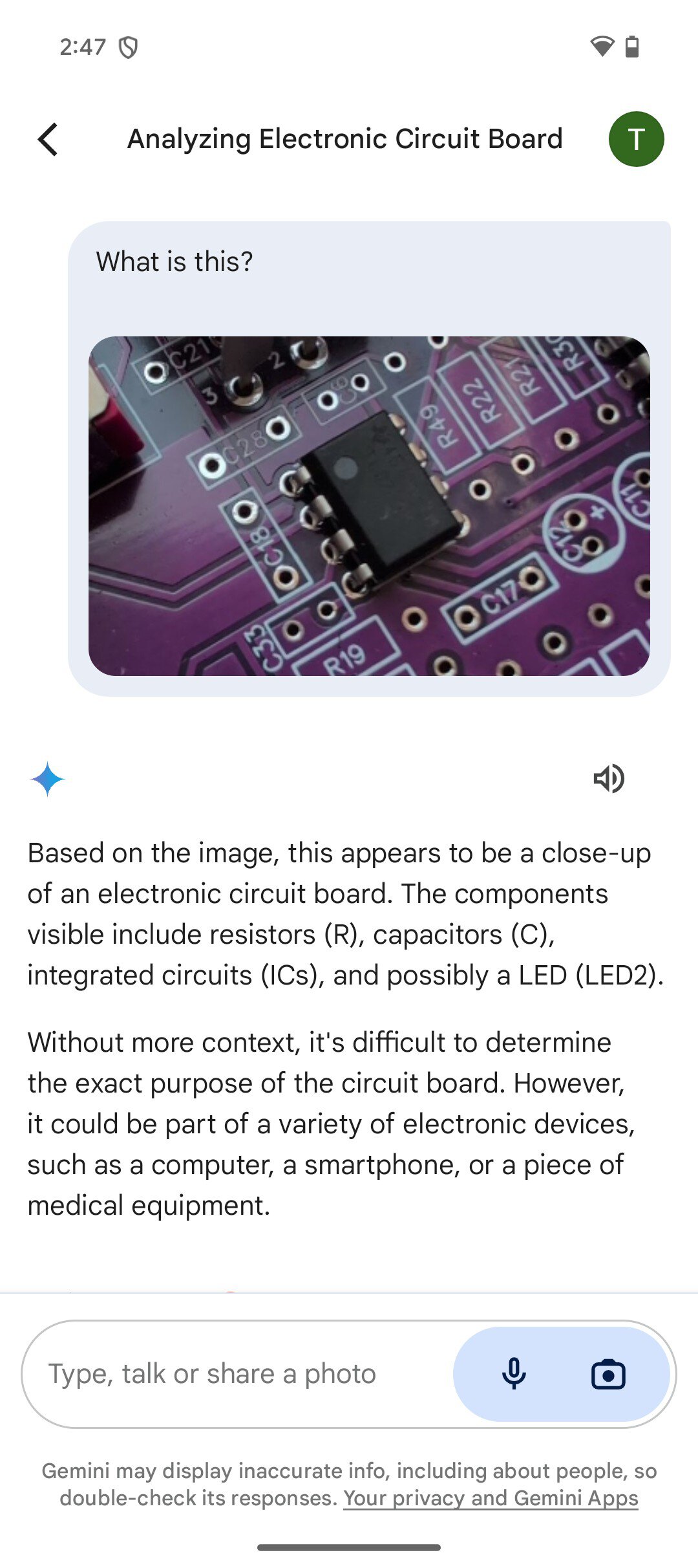 Gemini image lookup Pixel 9