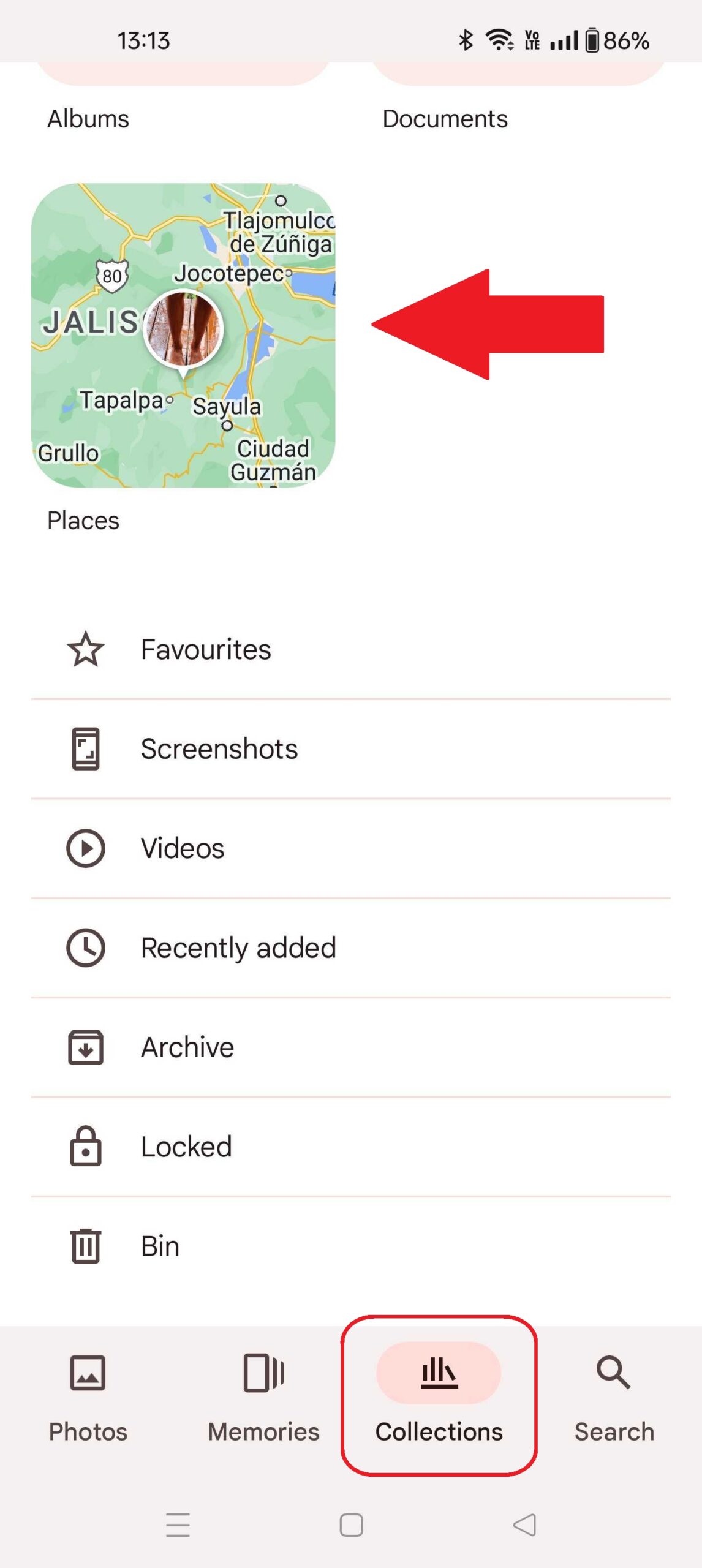 Google Photos Places 1