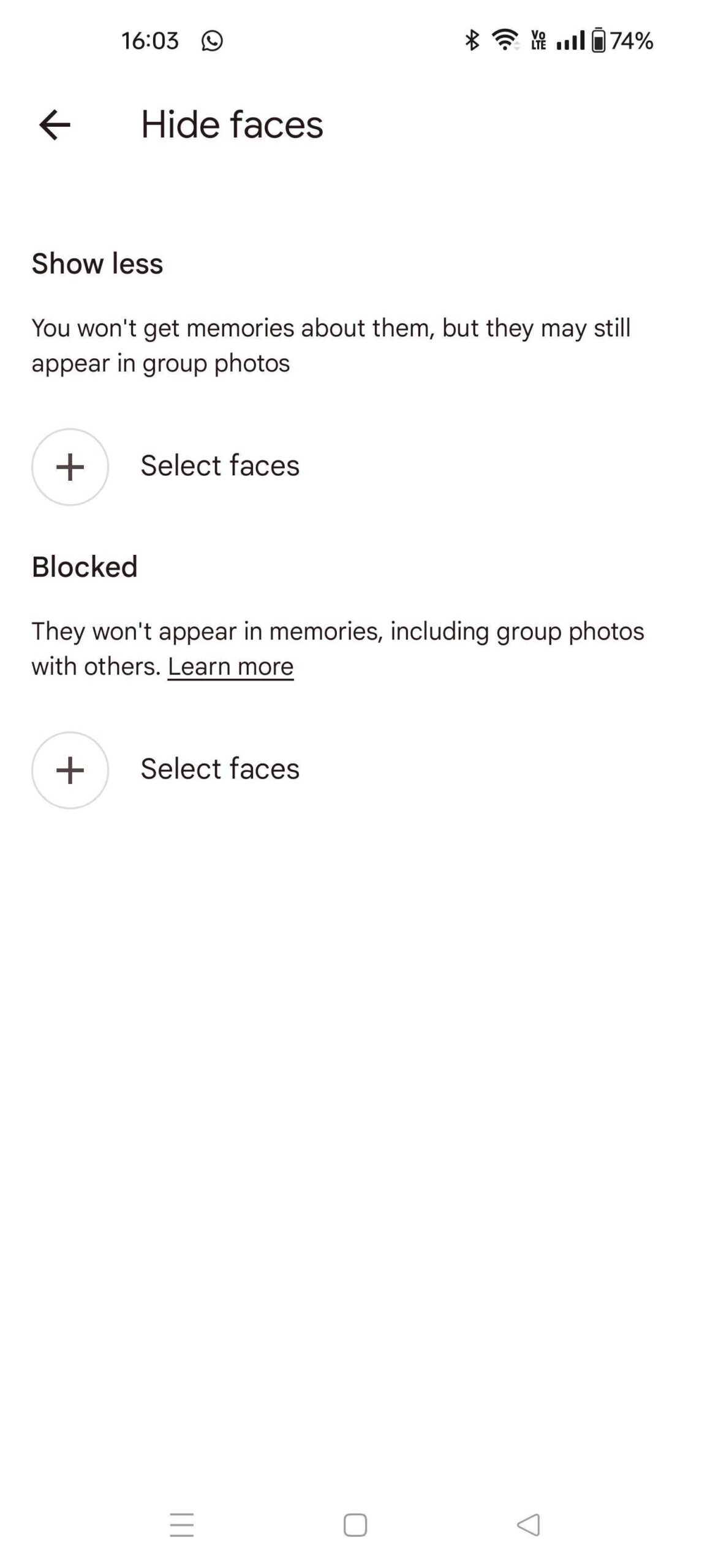 Google Photos hide from Memories 6