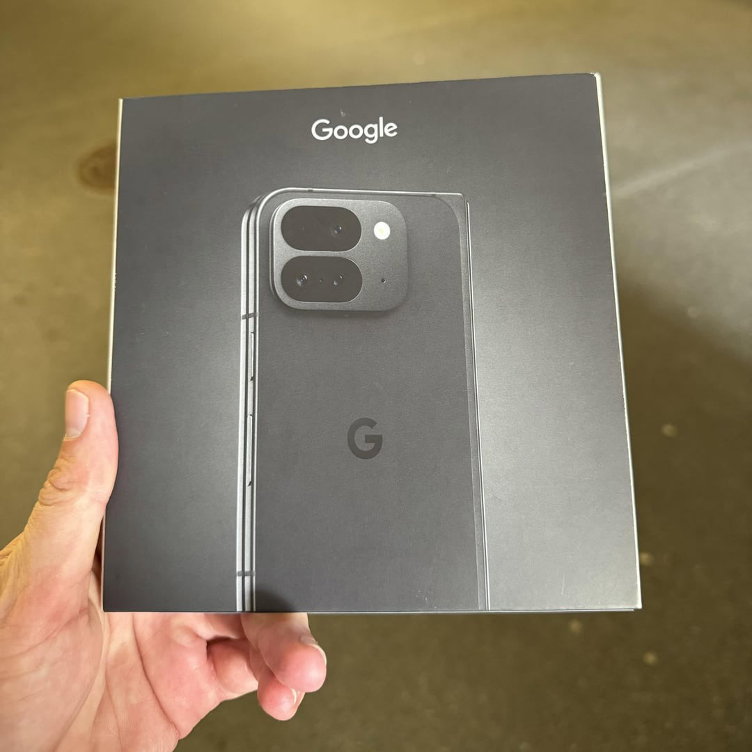 The Pixel 9 Pro Fold isn’t on shelves yet, but someone got their hands on it