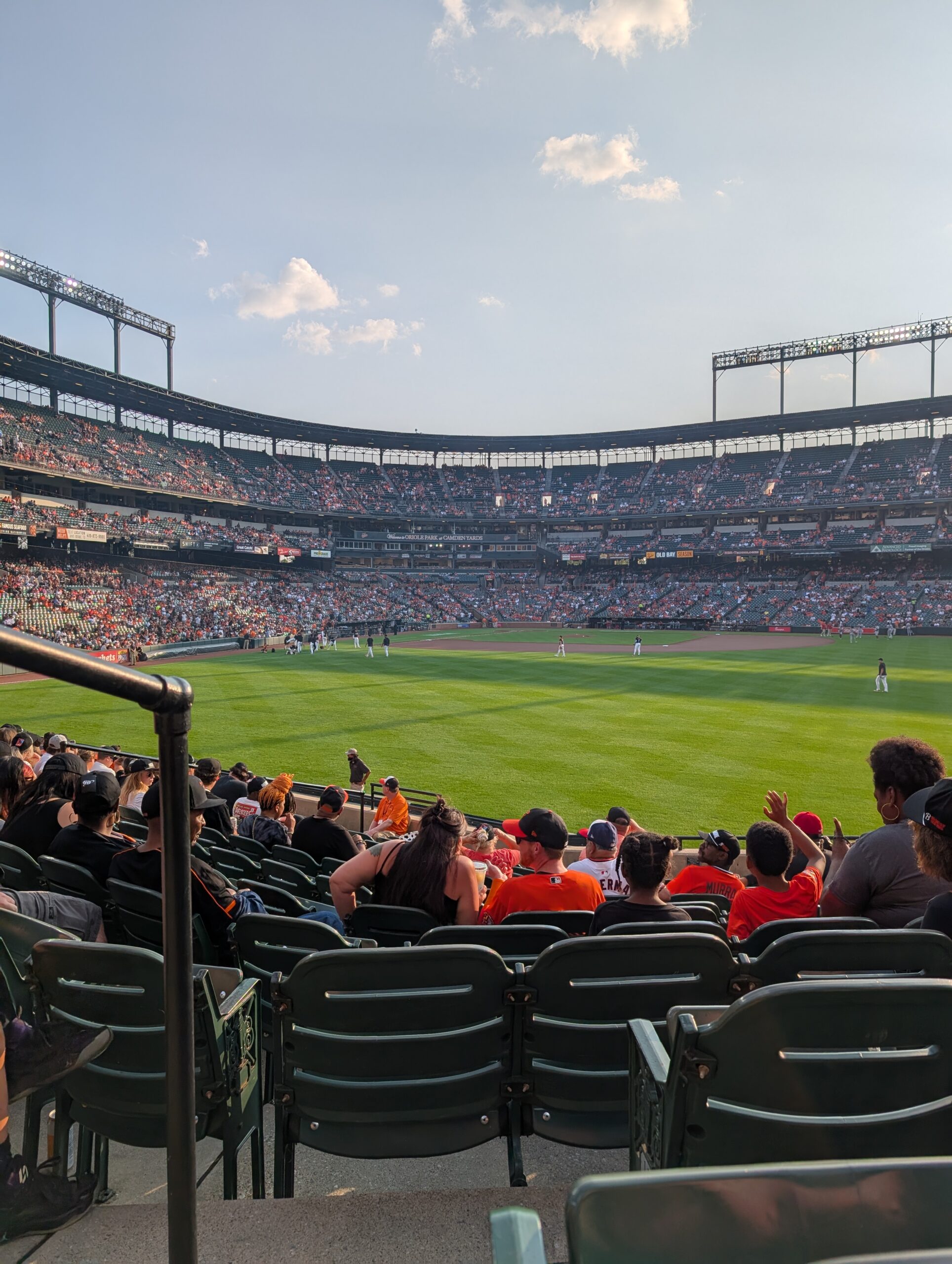 Google Pixel 9 Pro XL camden yards 1x zoom