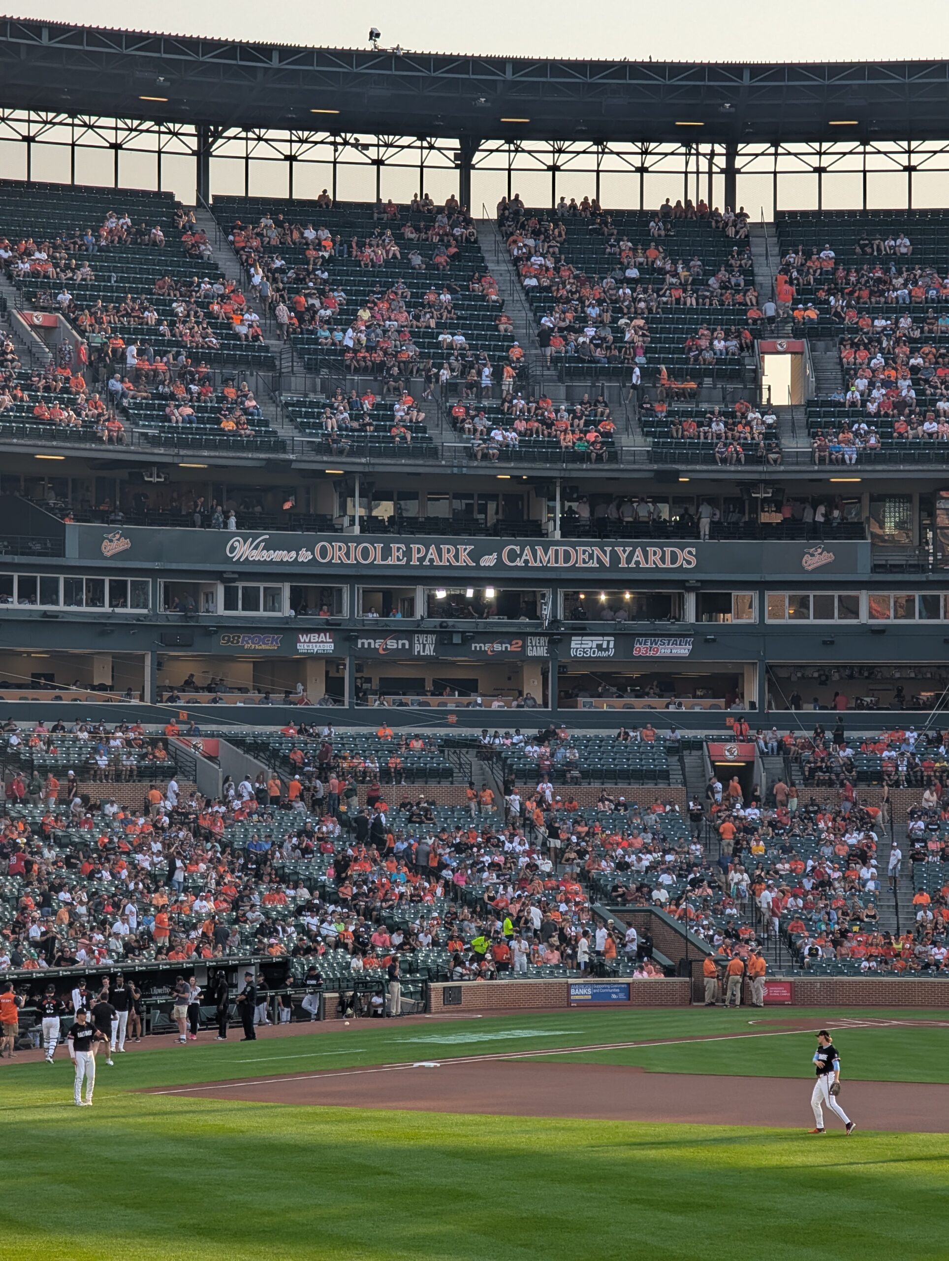 Google Pixel 9 Pro XL camden yards 5x zoom