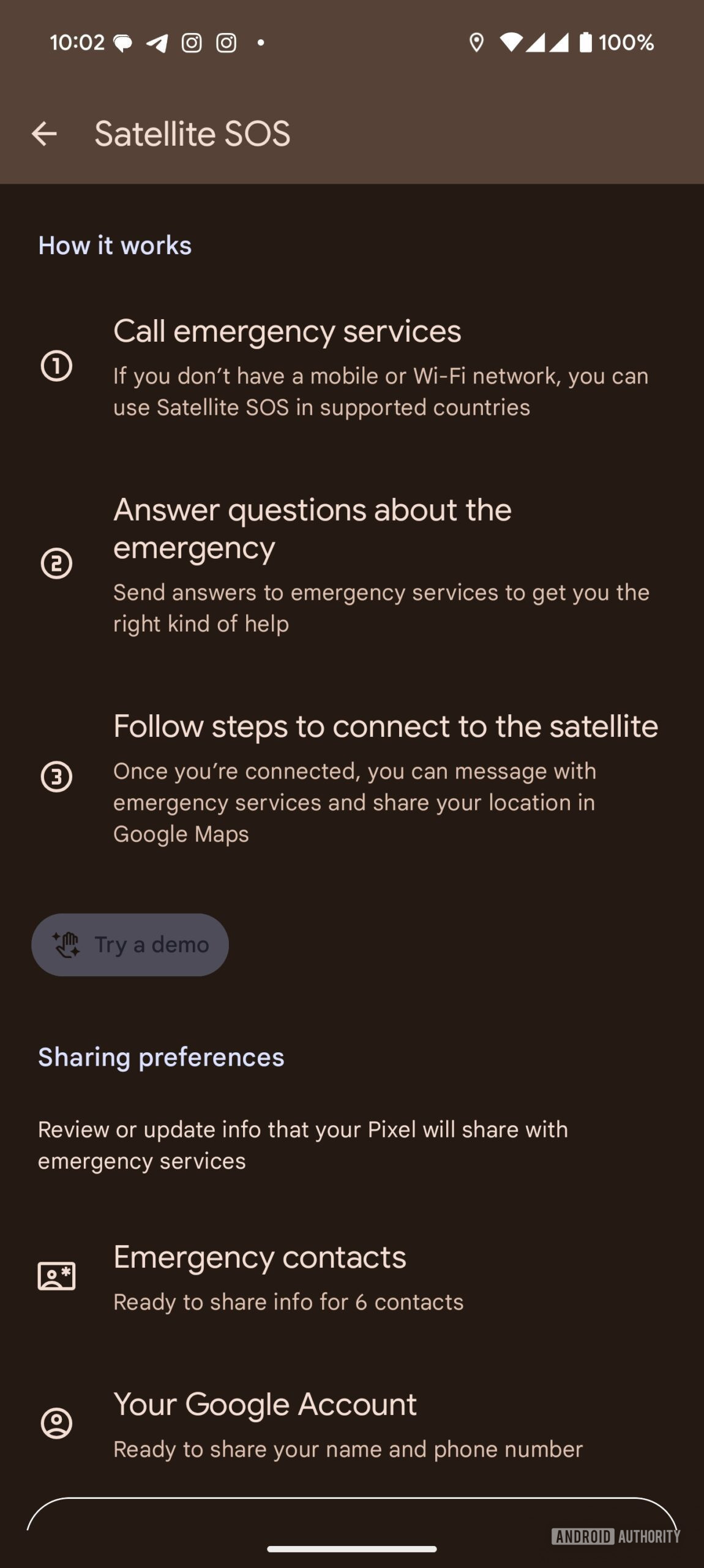 Google Pixel Personal Safety Satellite SOS (3)