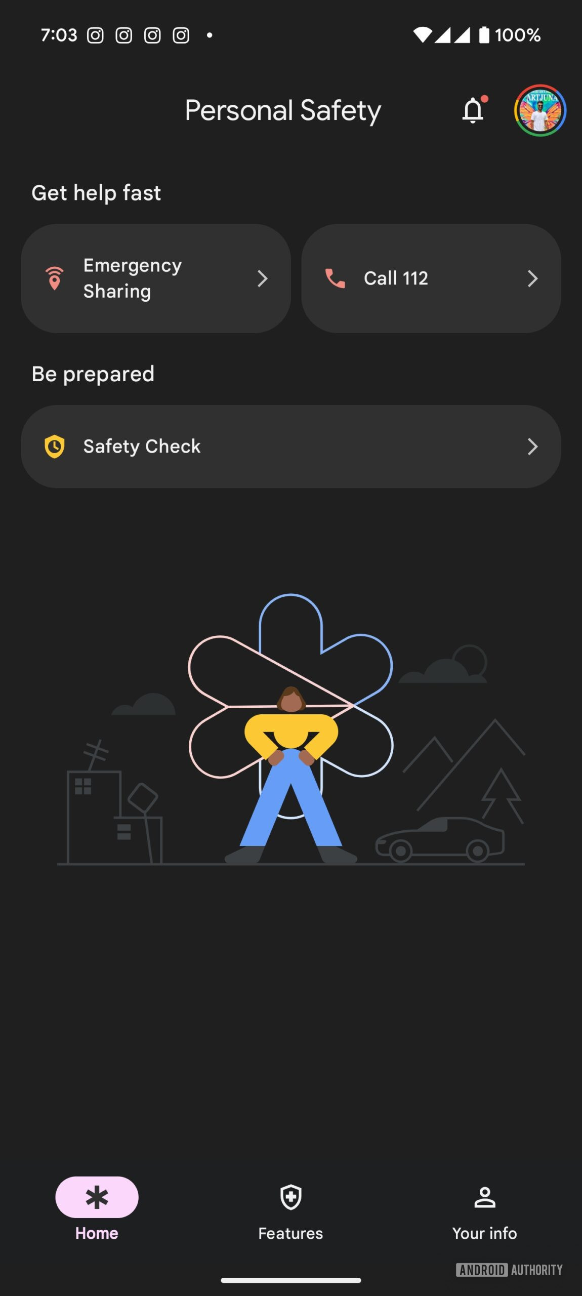 Google Pixel Personal Safety app (2)