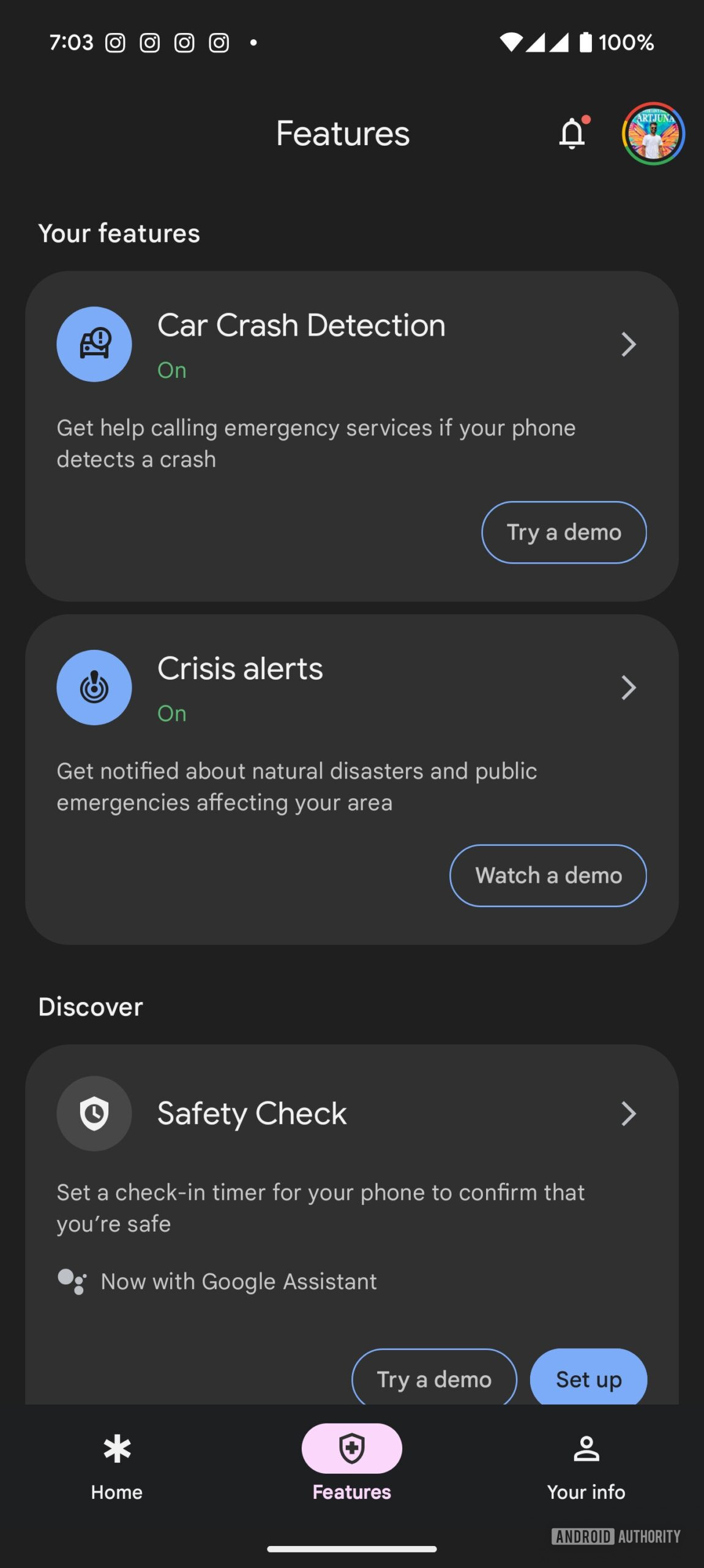 Google Pixel Personal Safety app (3)