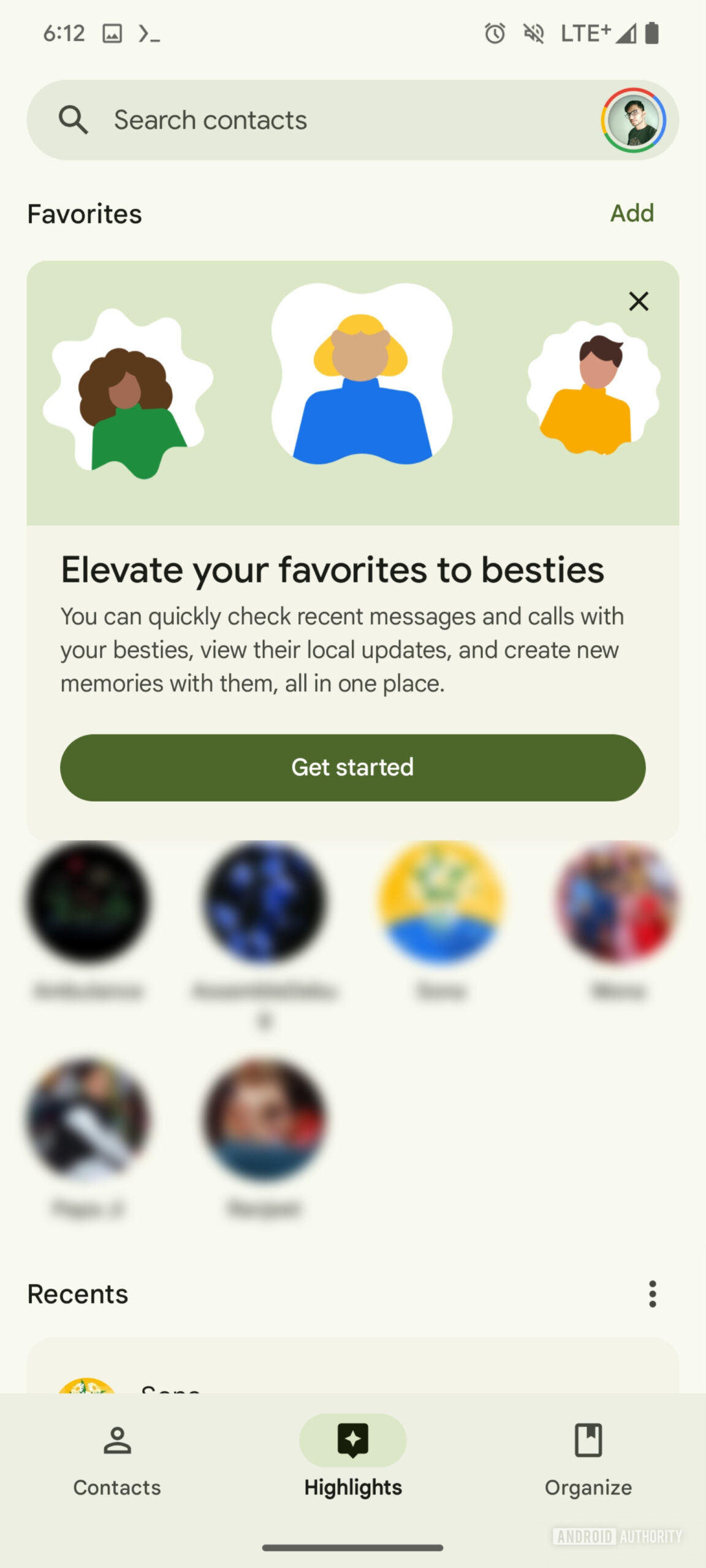 Google Contacts ‘Besties’ label hints at new relationship options (Update: Image)