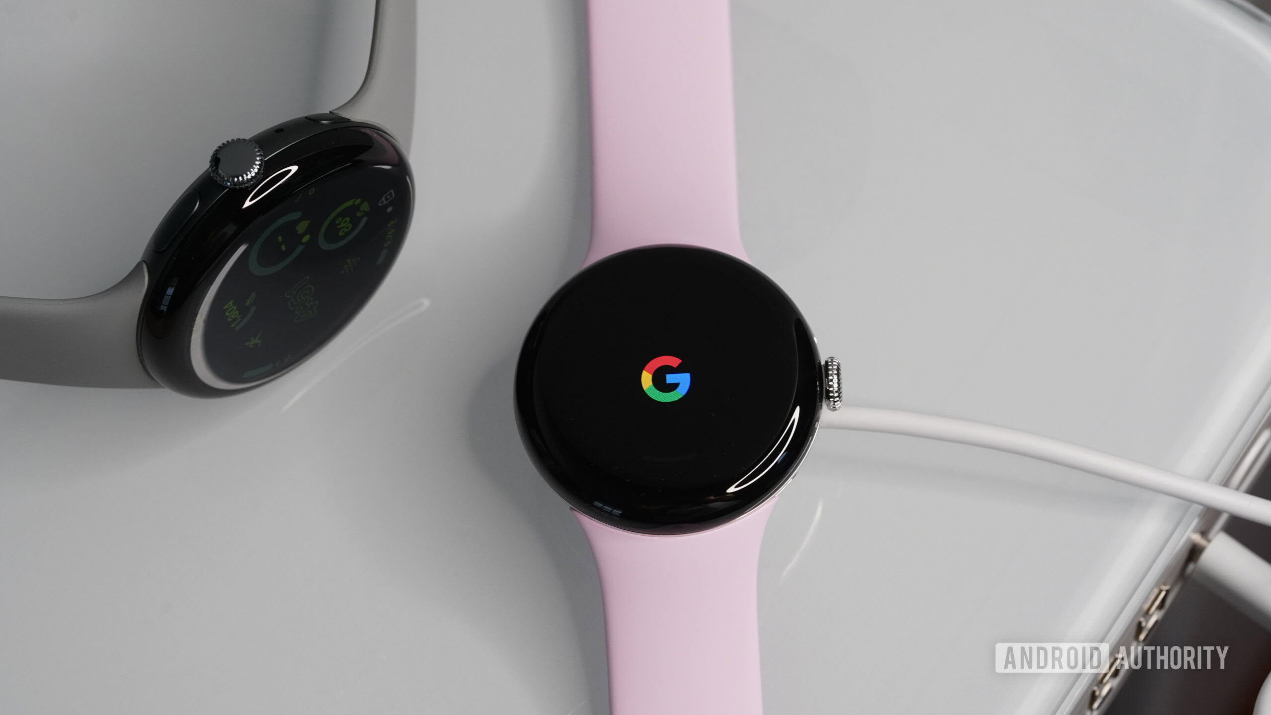 Pixel Watch 3 charges with the Watch 2 charger.