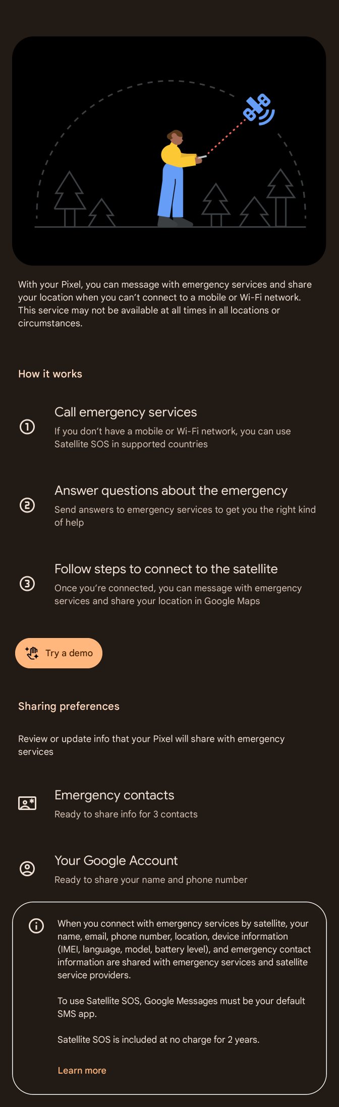 Satellite SOS is now available for Google Pixel 9 phones