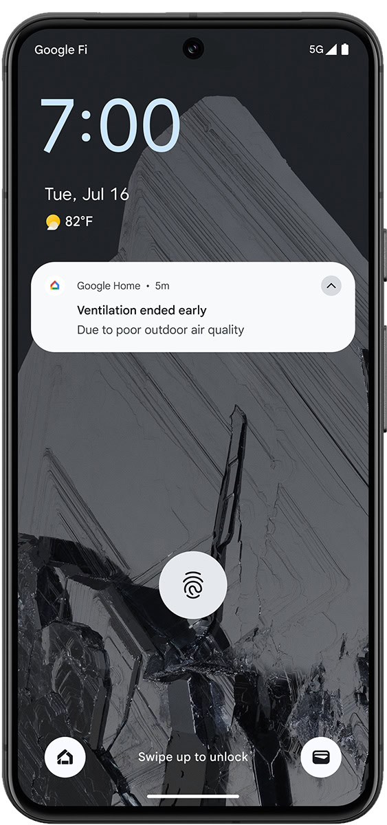 Smart Ventilation on Pixel 8 Pro