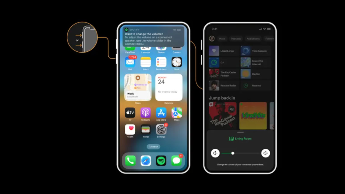 Hypocrite Apple broke Spotify Connect volume control, so here’s a wonky workaround