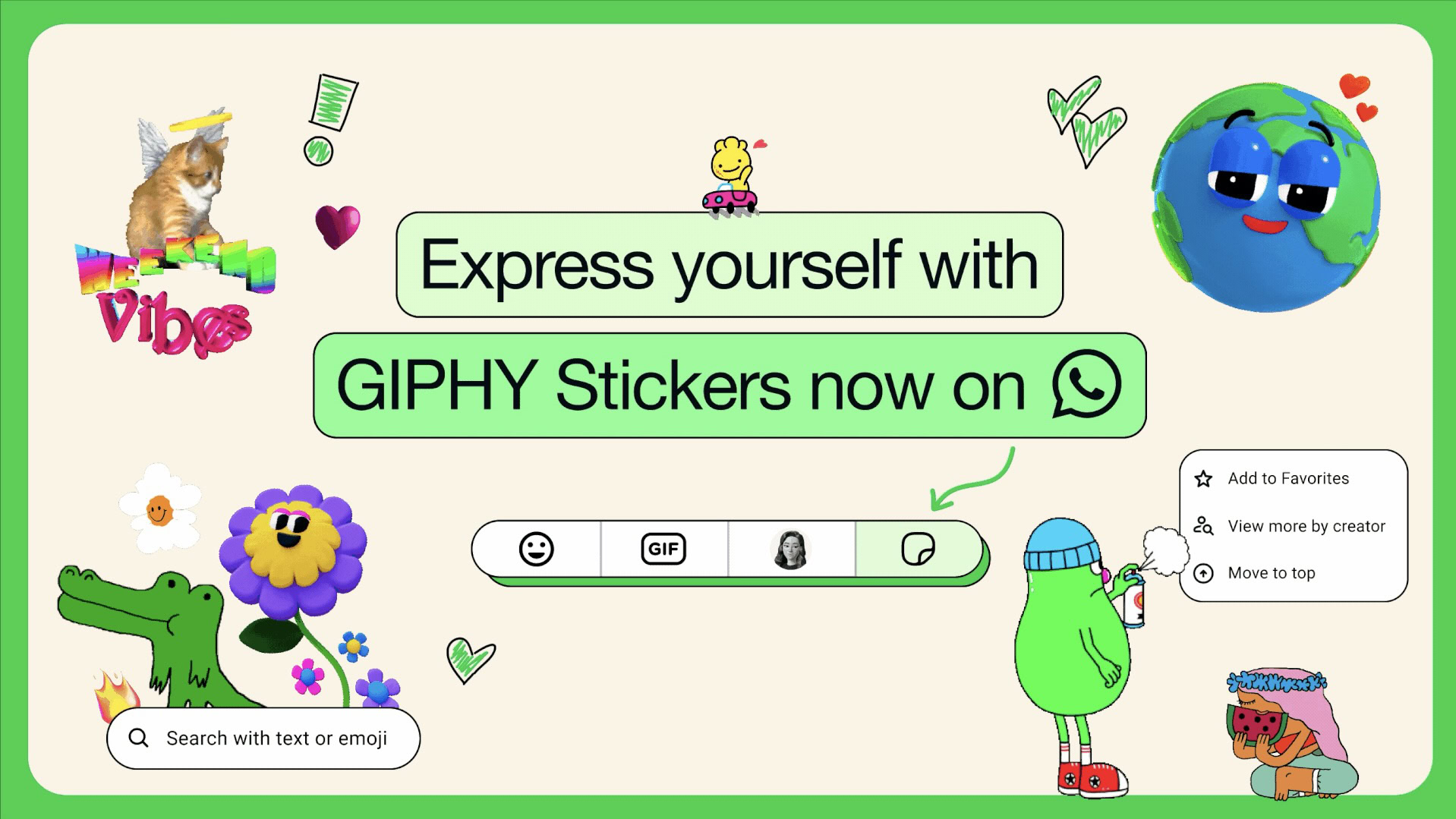 WhatsApp stickers update