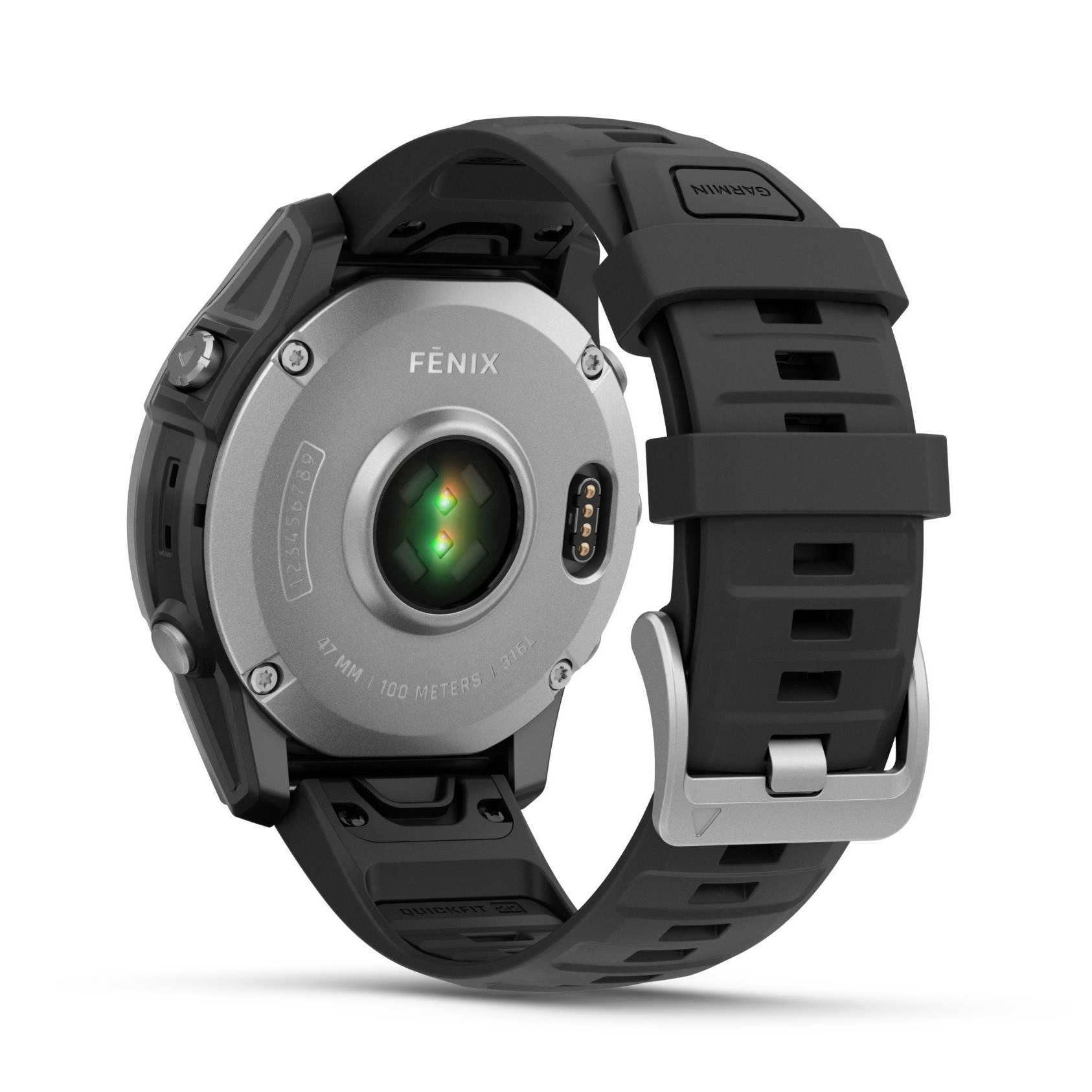 A leaked render of the Garmin Fenix E smartwatch