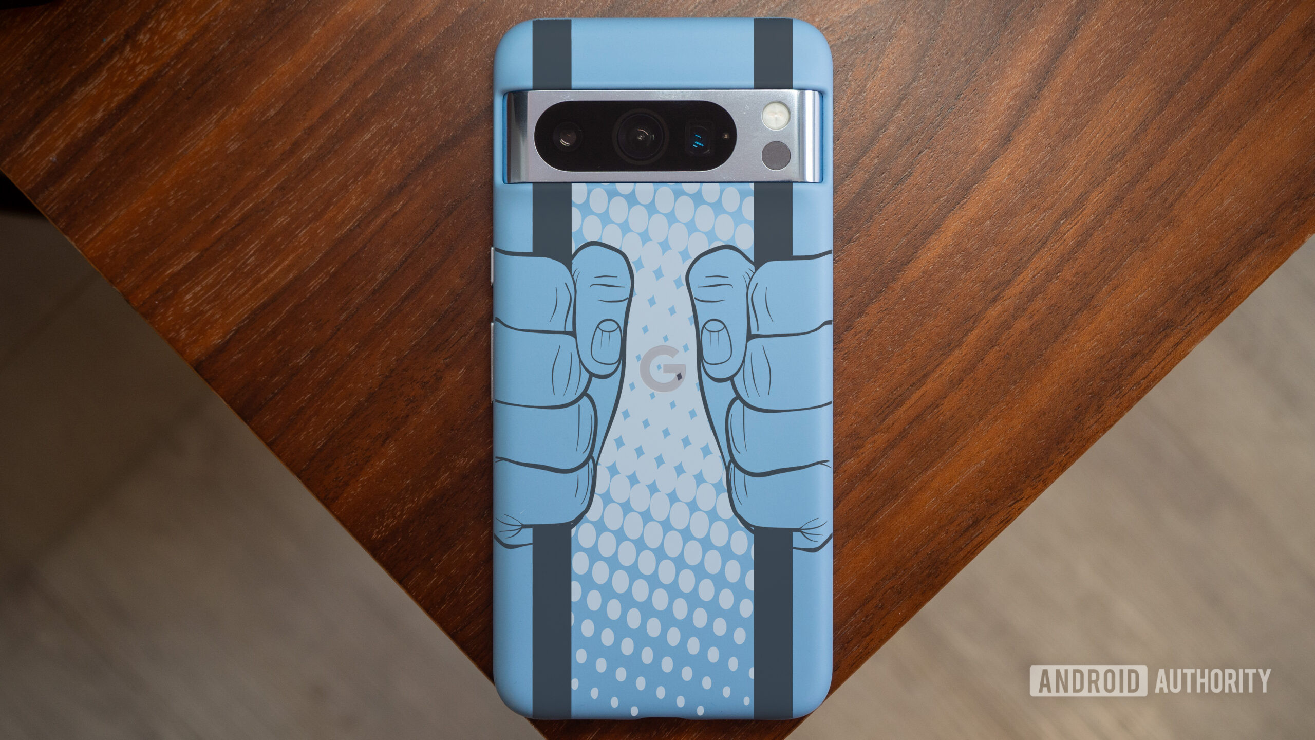 google pixel 8 pro blue prison bars