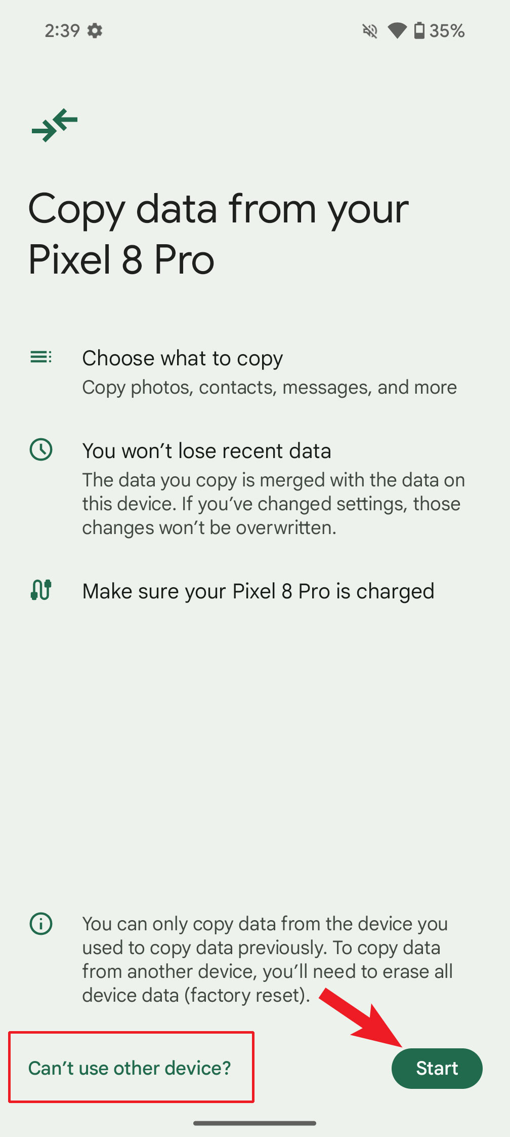 google pixel 9 pro screenshot 3a settings copy