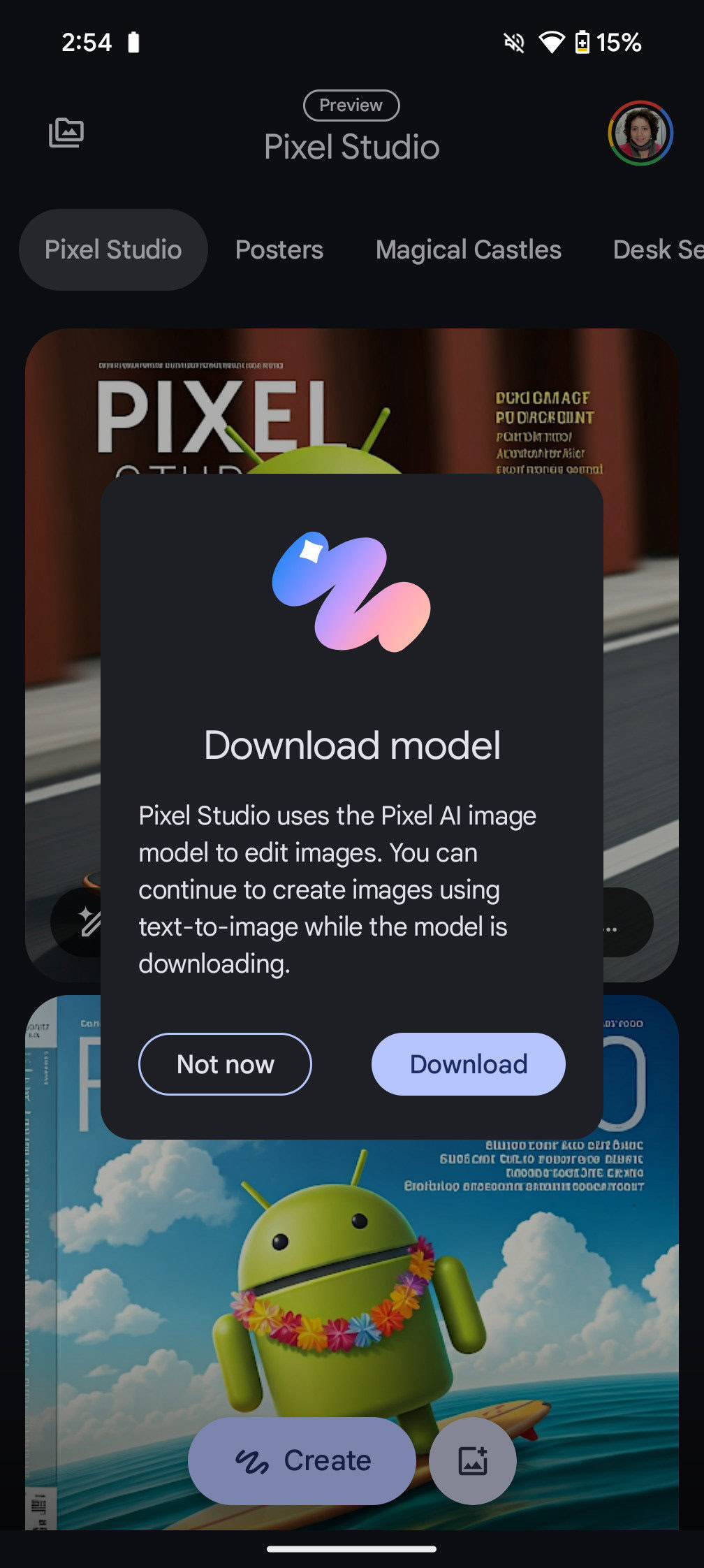 google pixel studio download model