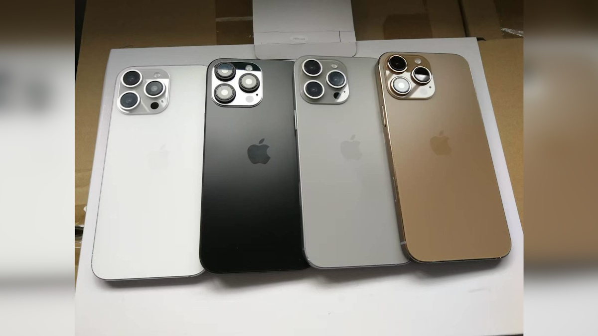 iPhone 16 Pro Max leak shows new gold-like color