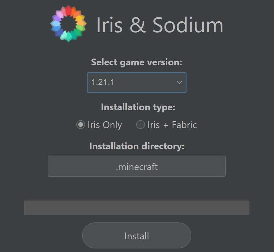 Iris universal jar installer