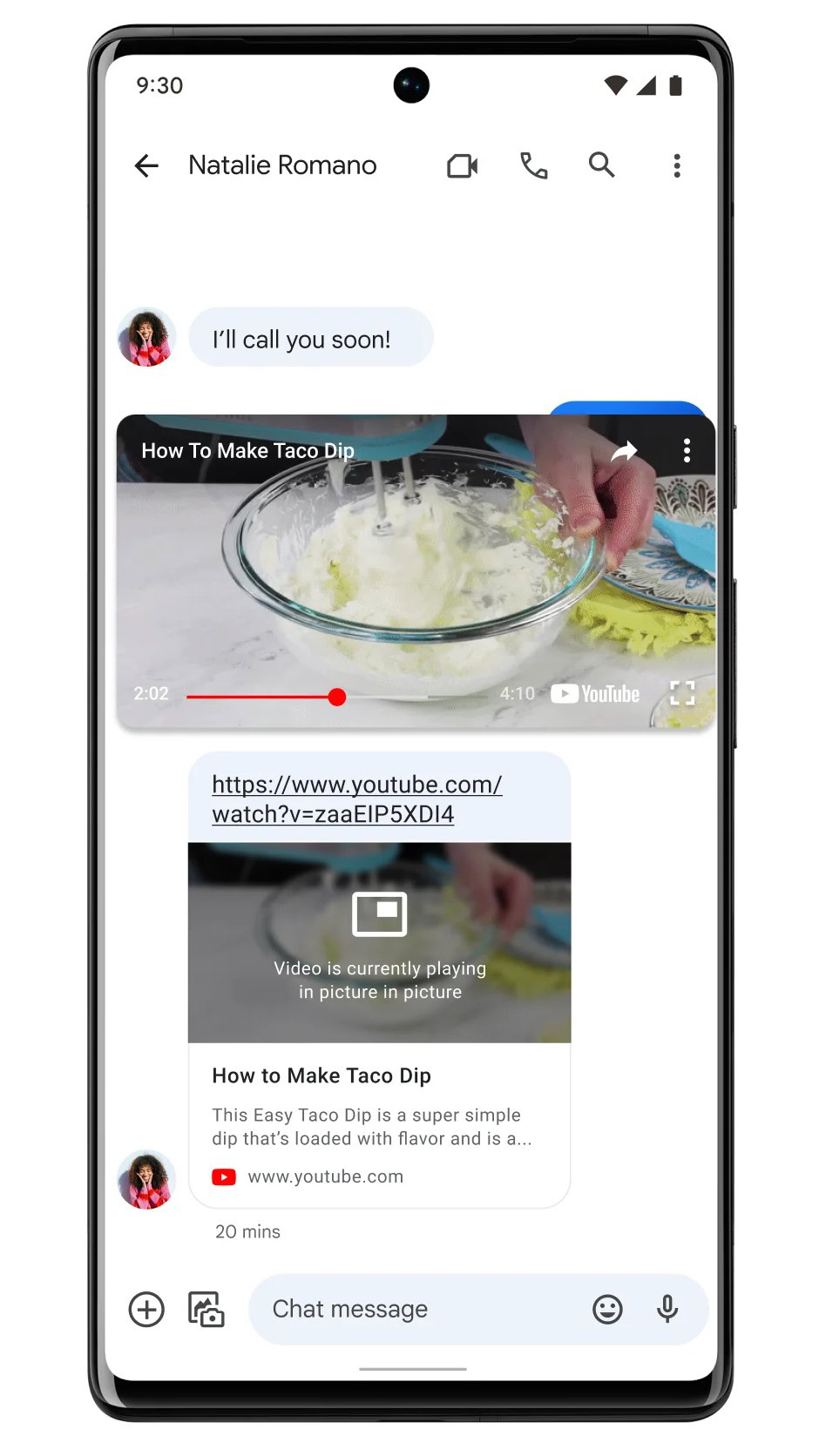 Google Messages is done with its YouTube player (APK teardown)