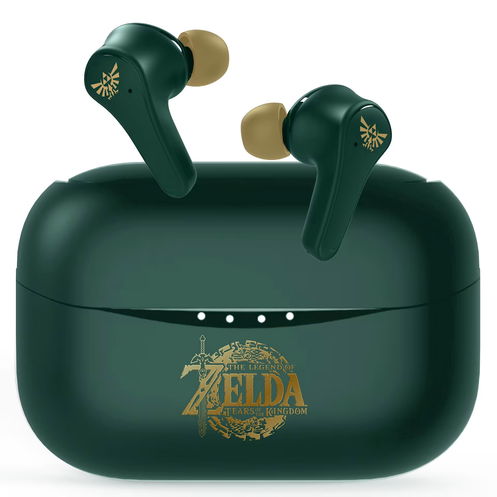 Nintendo's Zelda wireless earbuds in green