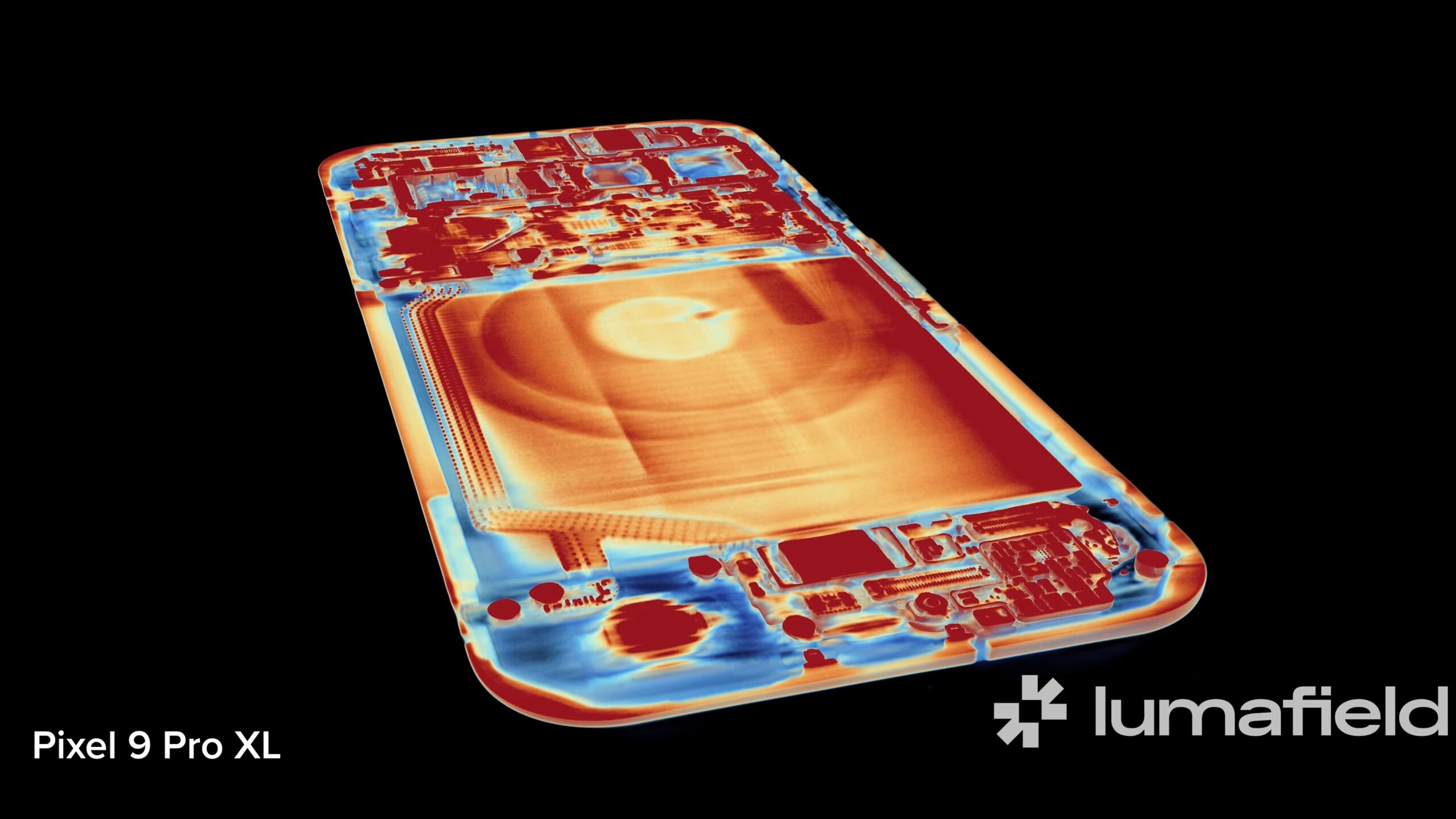 pixel 9 pro xl teardown xray