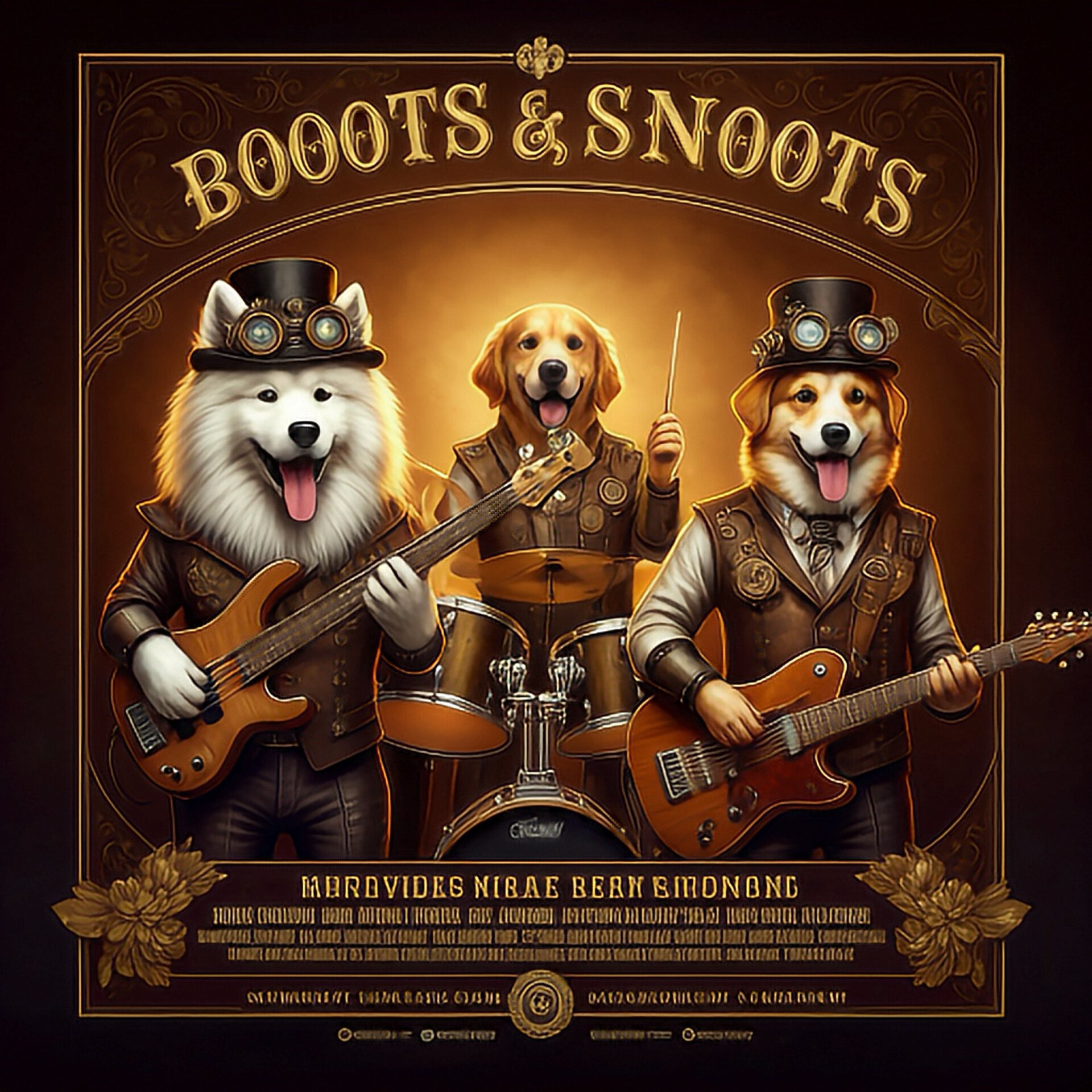 pixel studio dog band boots and snoots