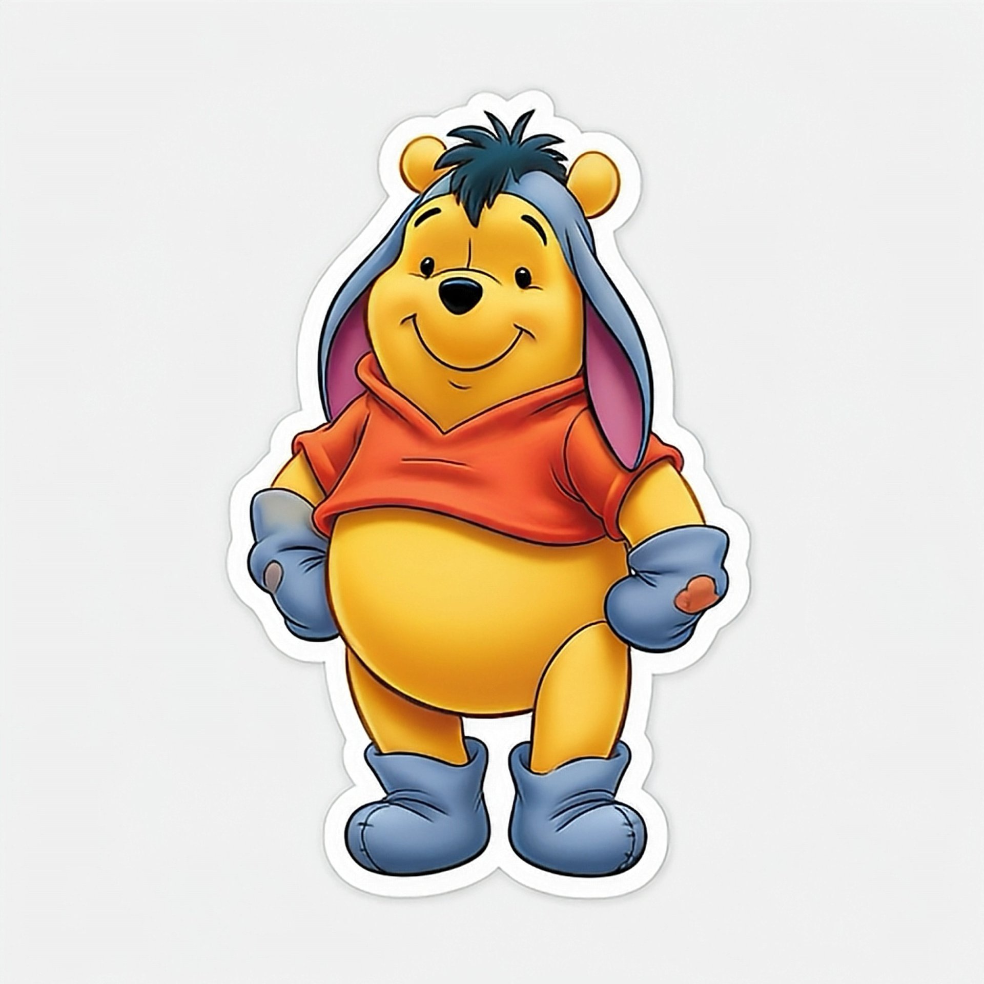 pixel studio pooh eeyor