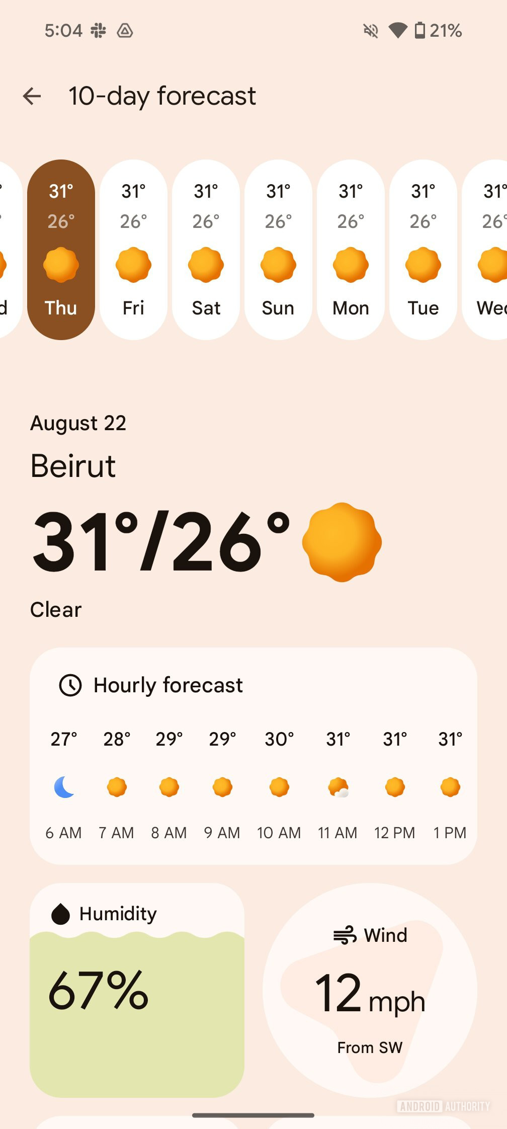 pixel weather app 10 day forecast 1 convert