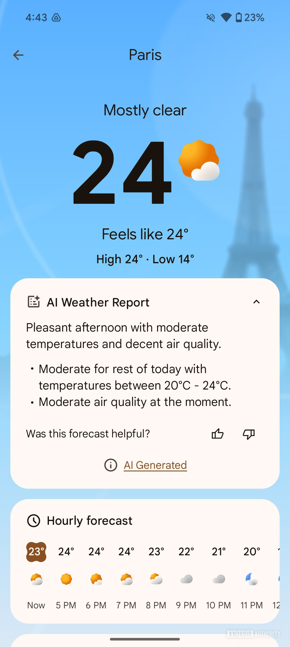 pixel weather app ai report 1 convert