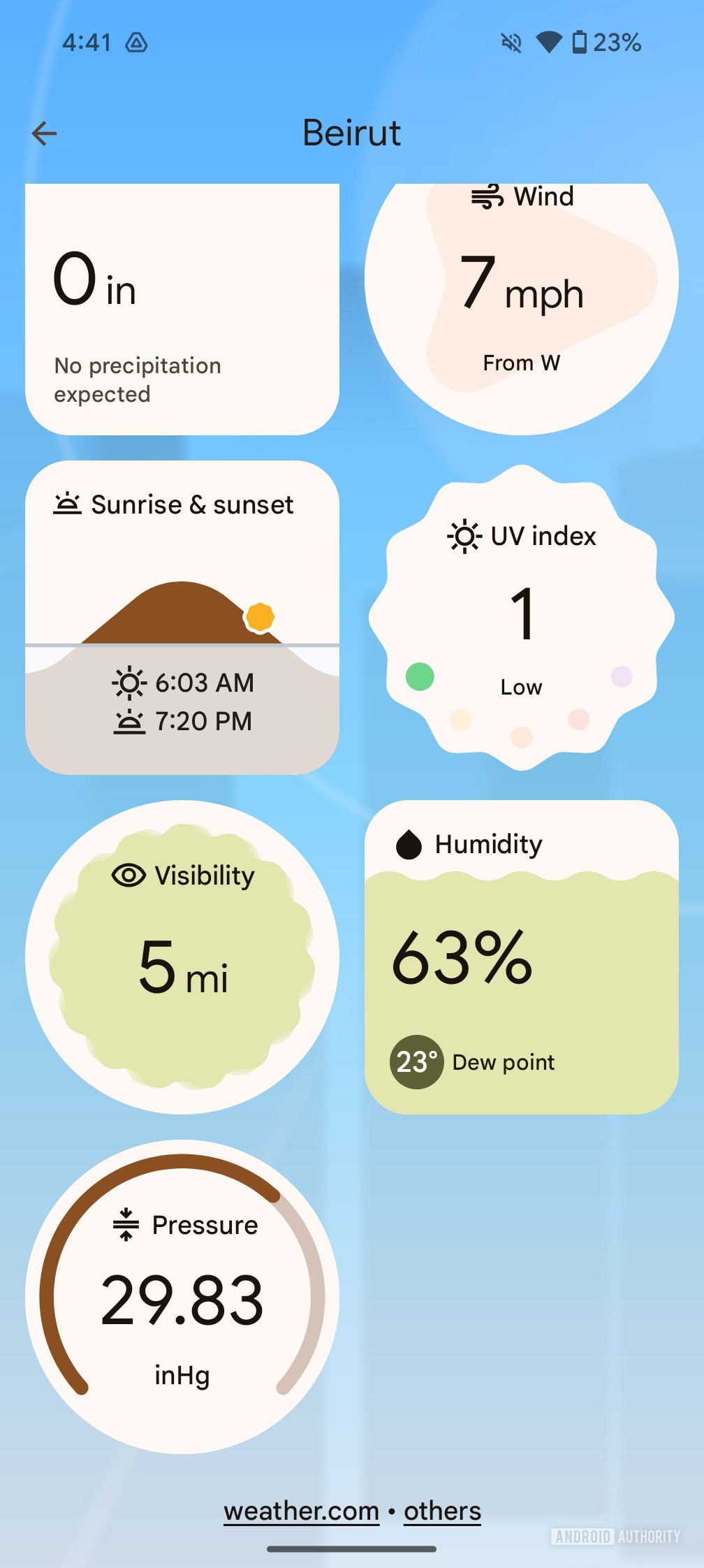 pixel weather app day forecast 3 convert