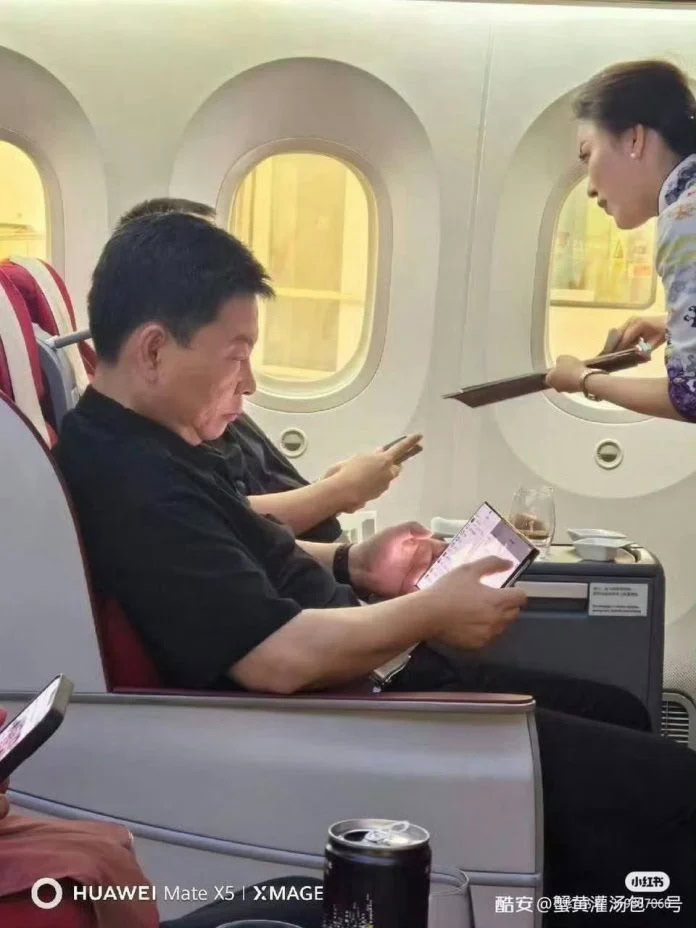 Huawei’s tri-fold phone spotted in former CEO’s hands, reportedely starting production soon