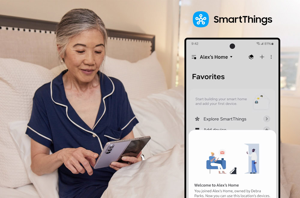 Samsung has a new set of smart tools to help you care for aging relatives