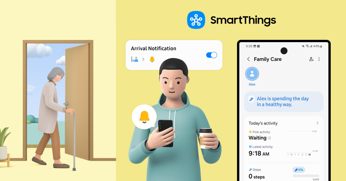 samsung smartthings family care