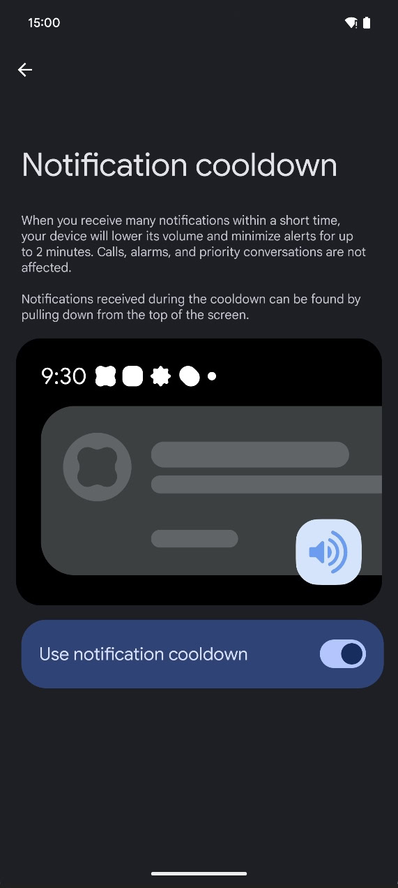 Notification cooldown could make a return in Android 15 QPR1 to stop notification spam