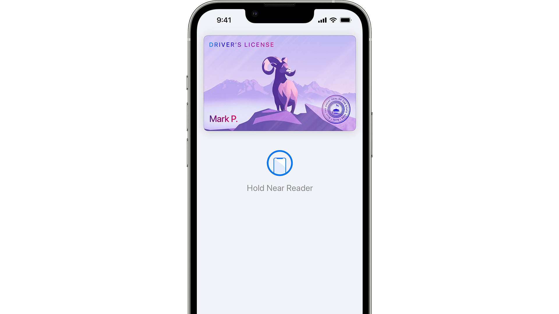 Apple Wallet drivers license