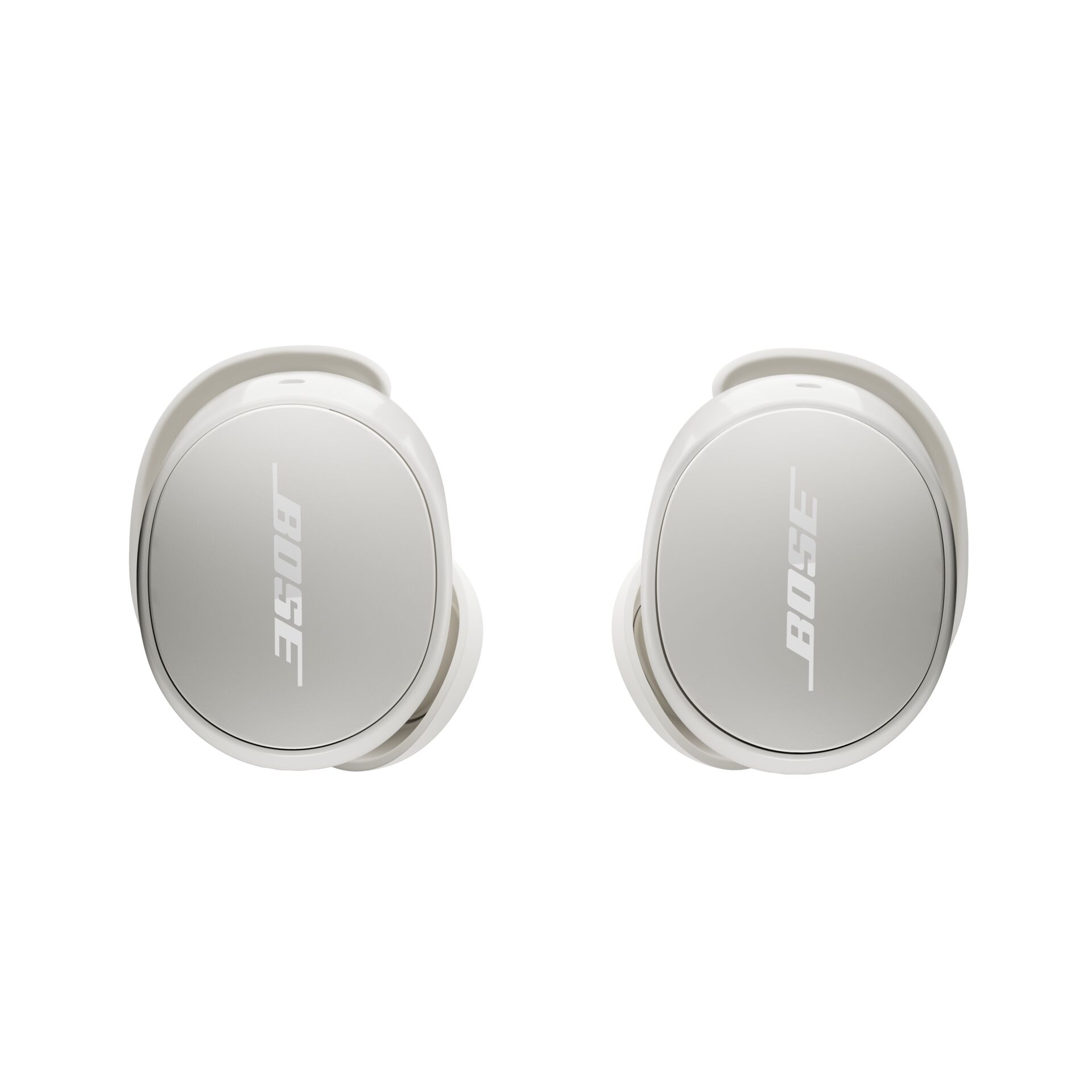 Bose QuietComfort Earbuds on white background.